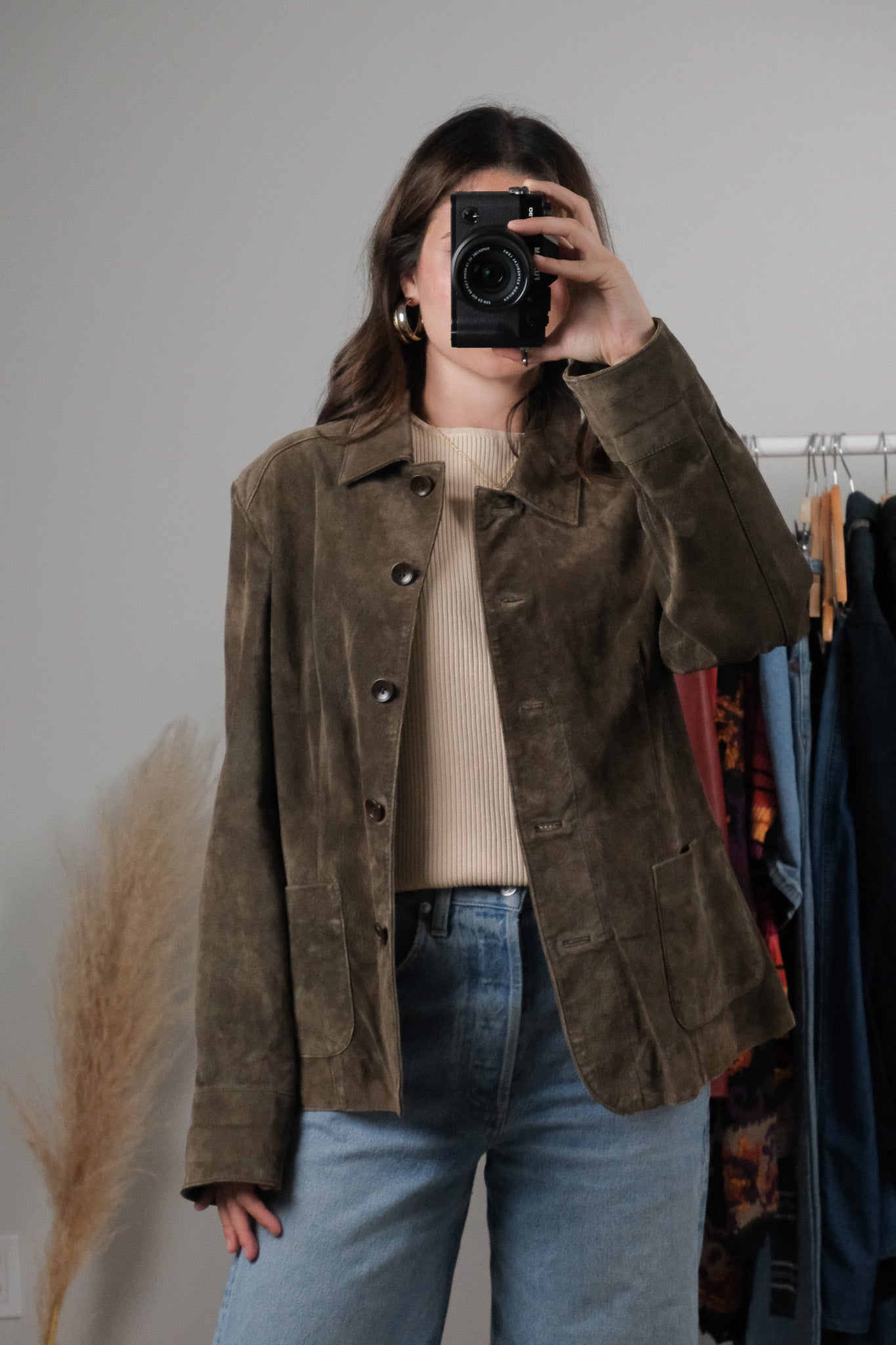 Vintage x Suede Jacket (M)