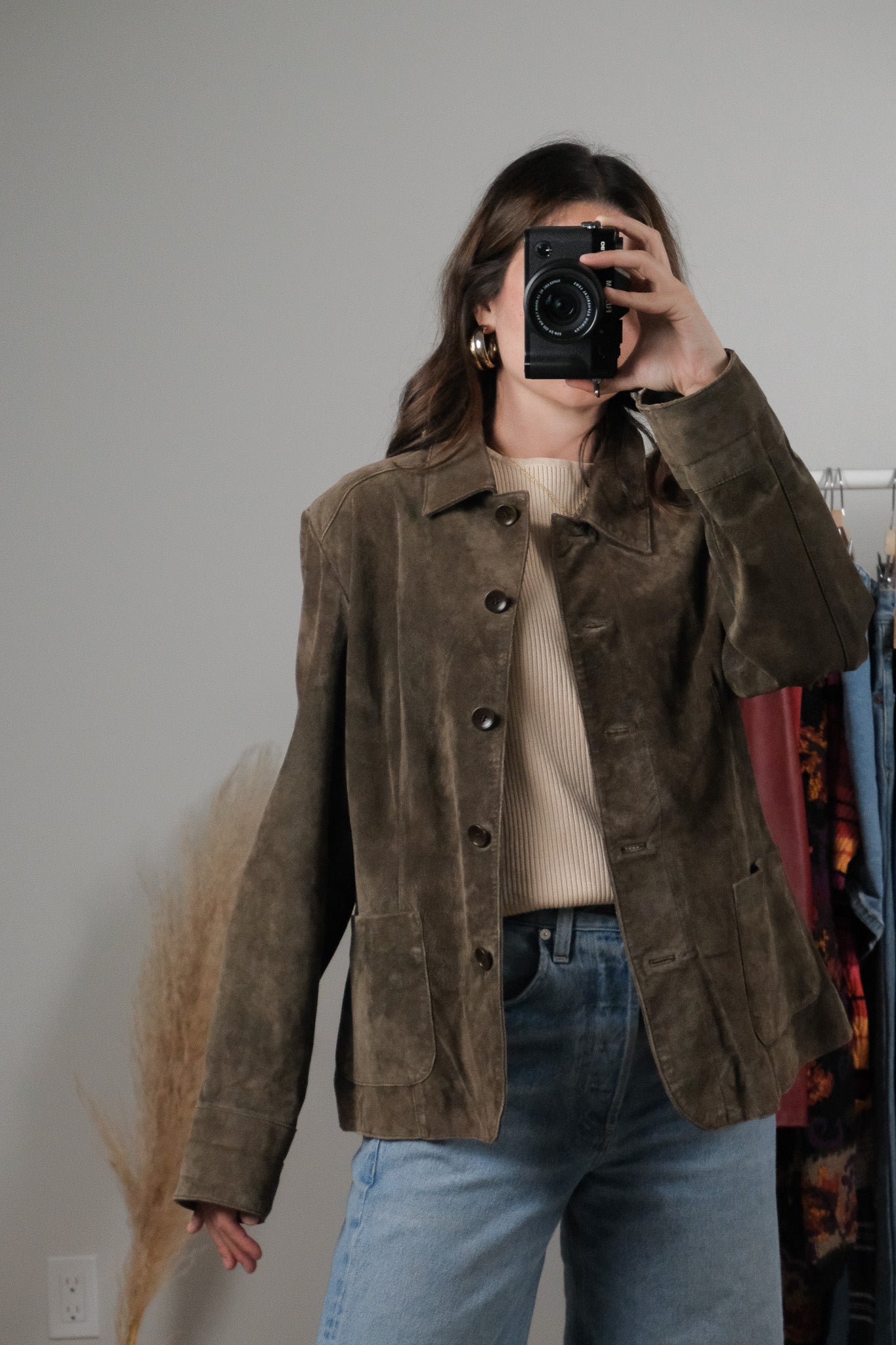 Vintage x Suede Jacket (M)