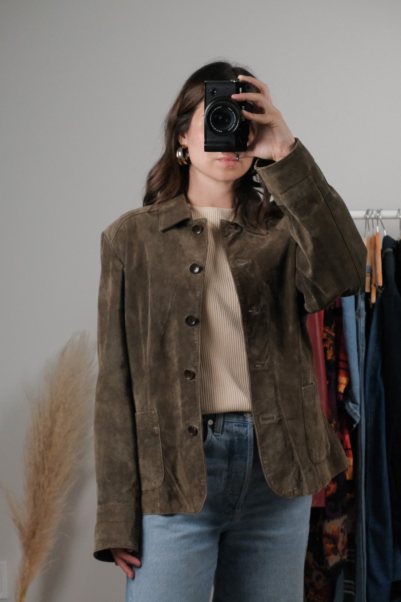 Vintage x Suede Jacket (M)