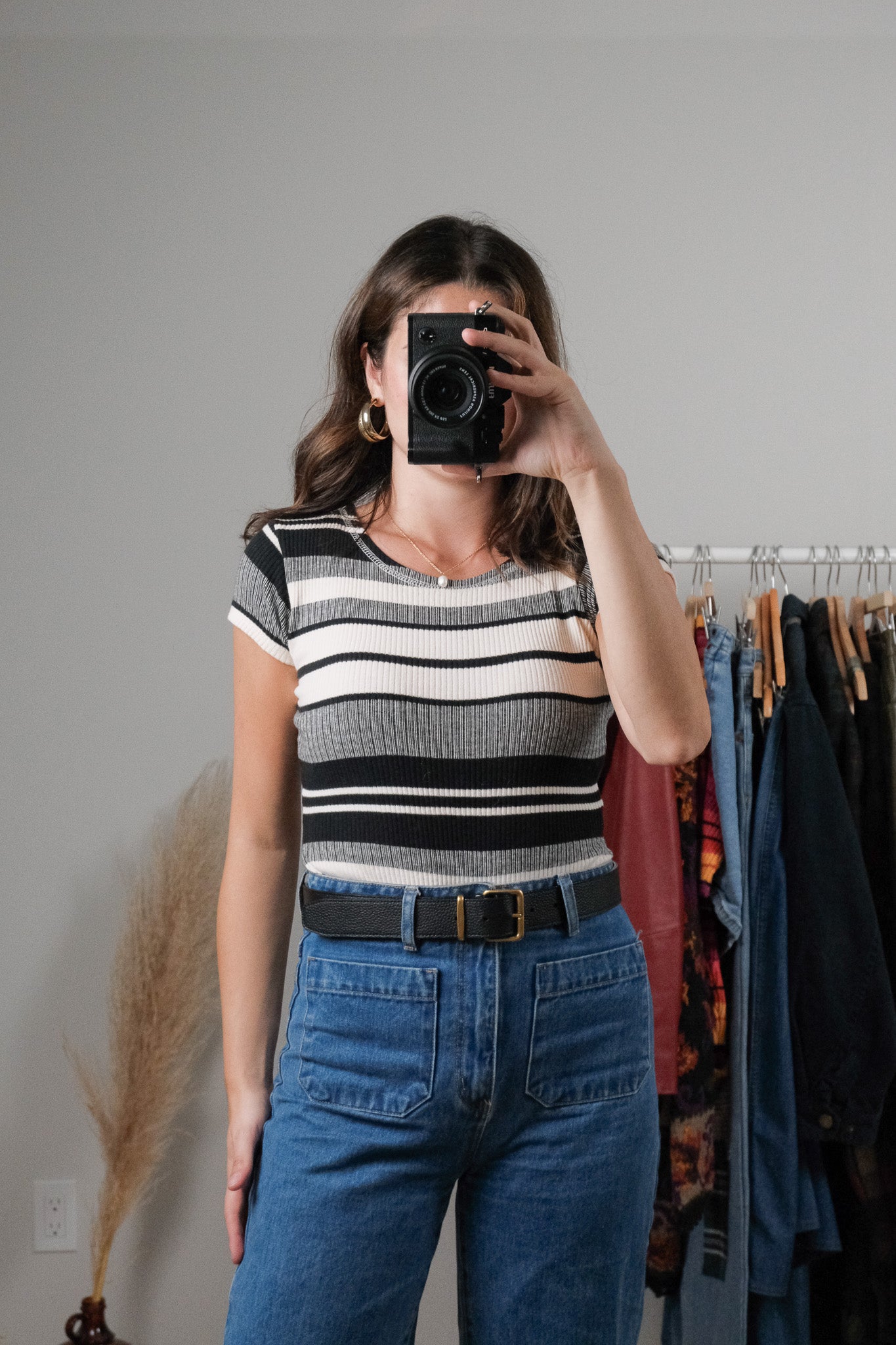 Vintage x Cotton Striped Bodysut (S)