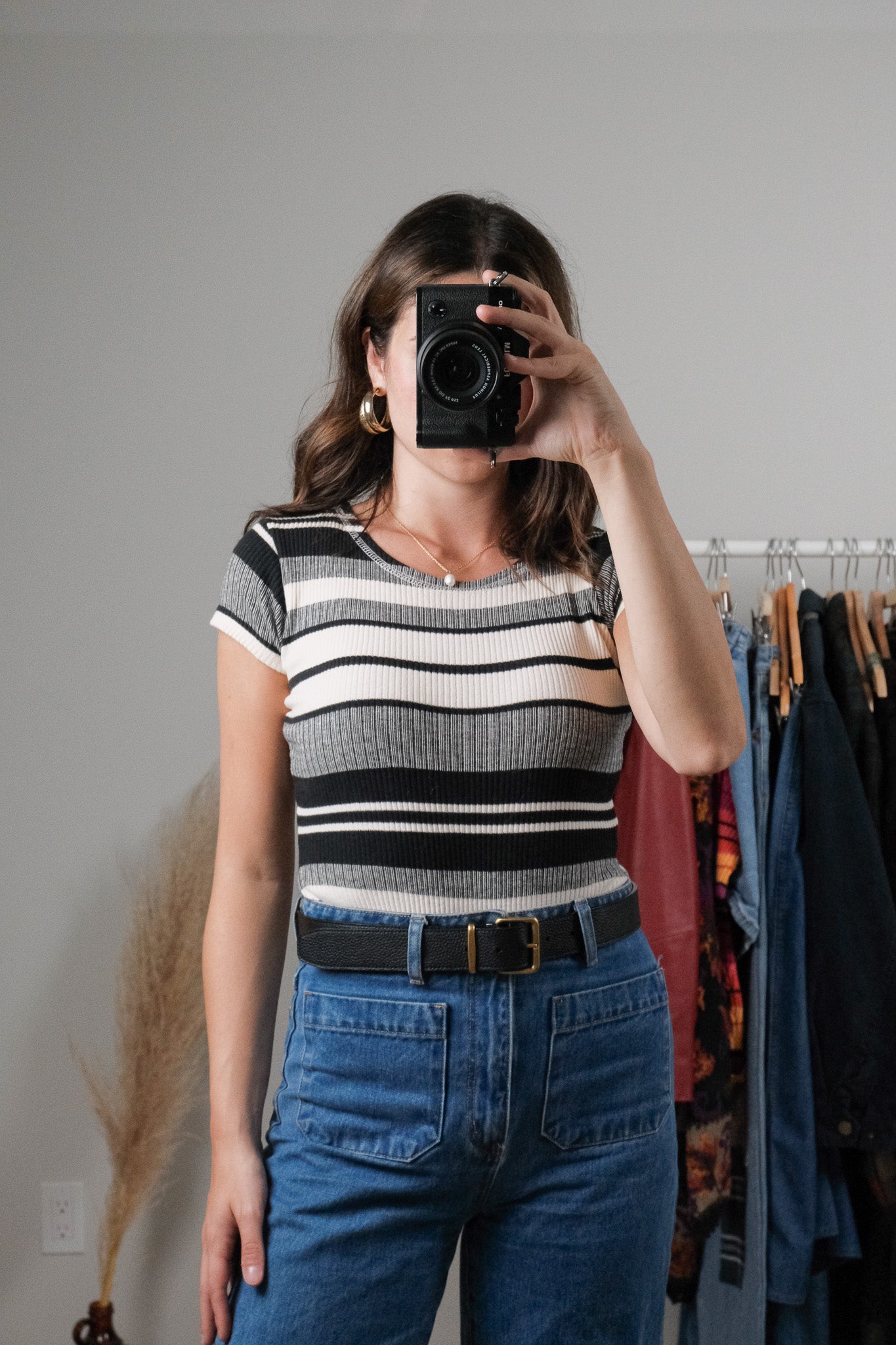 Vintage x Cotton Striped Bodysut (S)