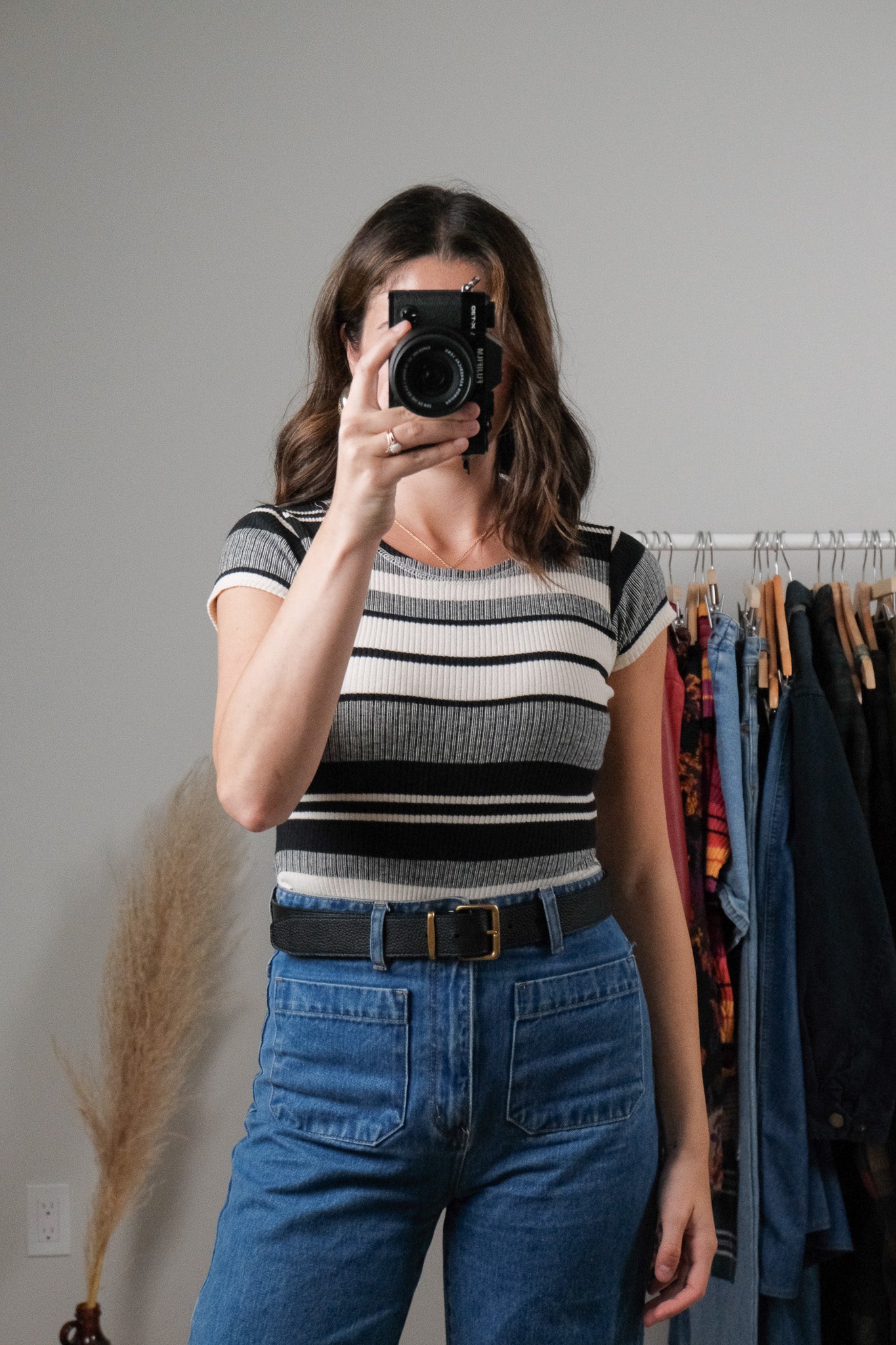 Vintage x Cotton Striped Bodysut (S)