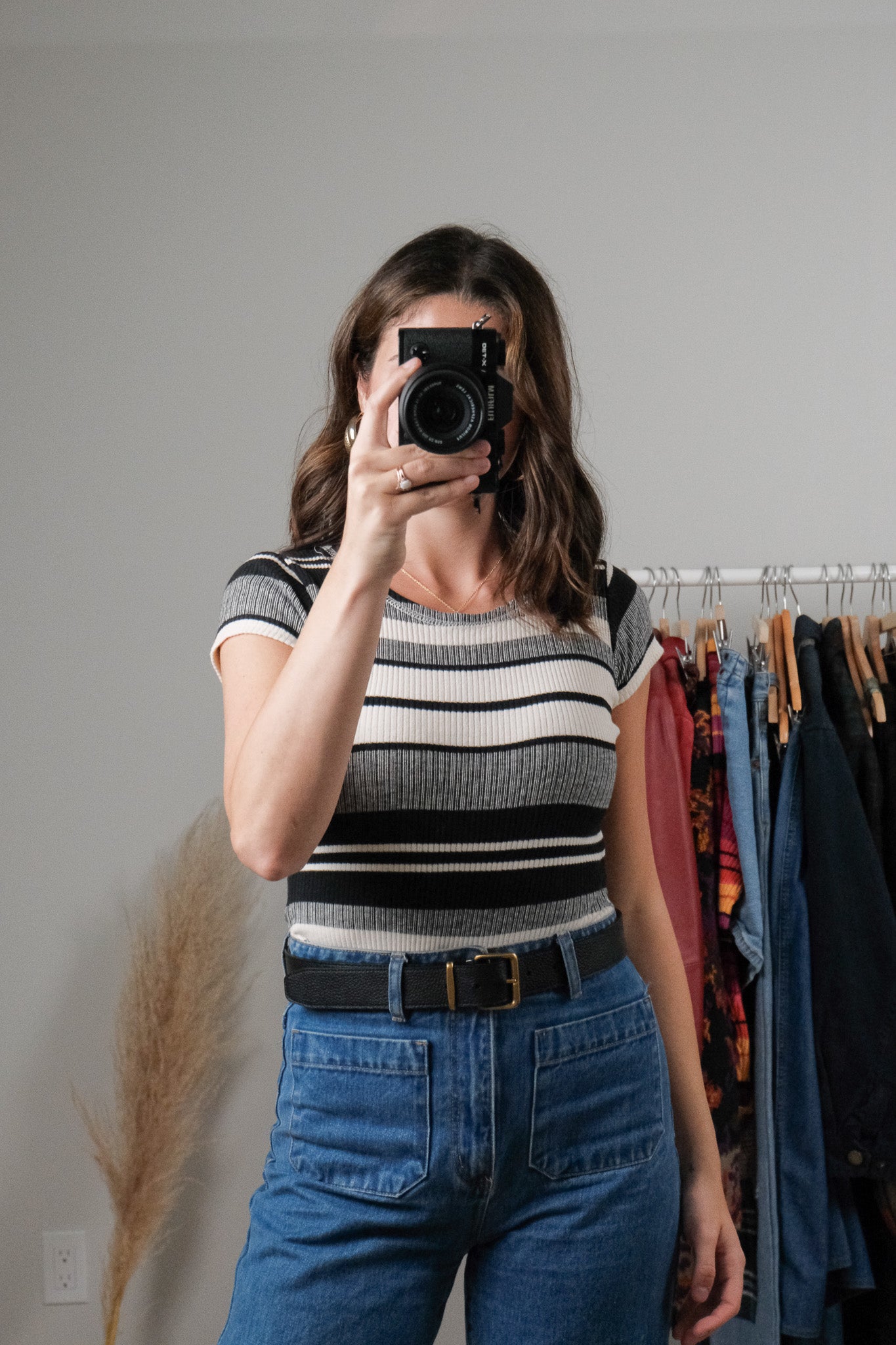 Vintage x Cotton Striped Bodysut (S)