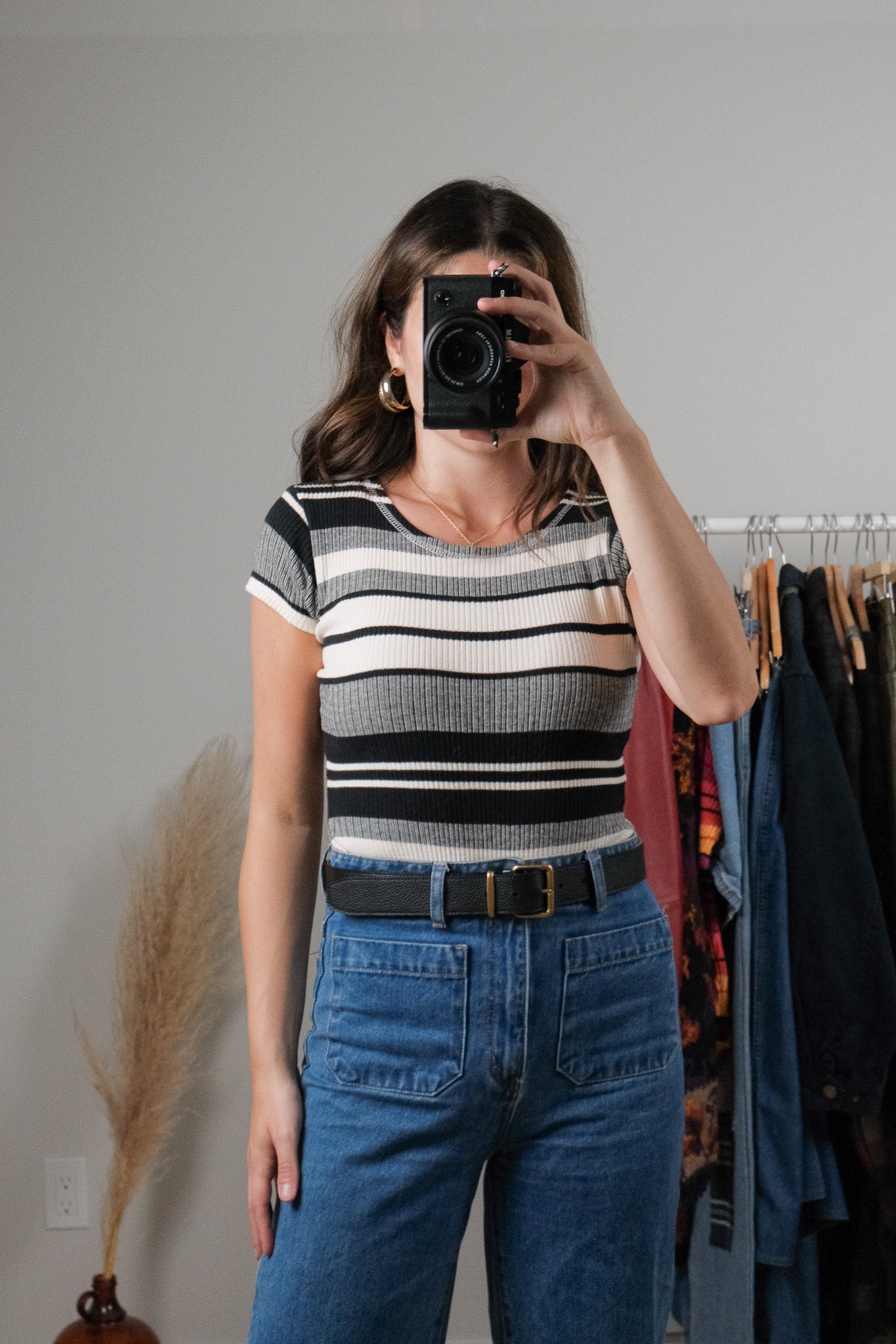 Vintage x Cotton Striped Bodysut (S)