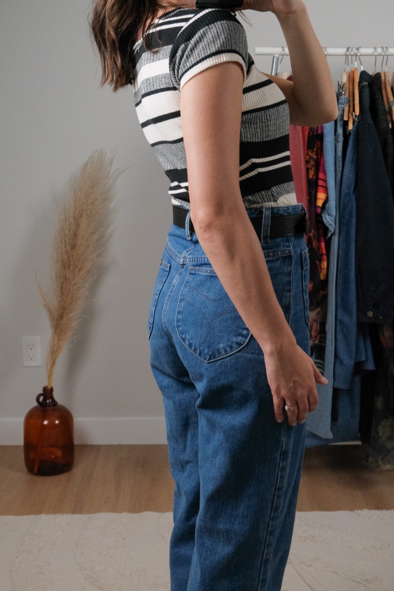 Vintage x Cotton Striped Bodysut (S)