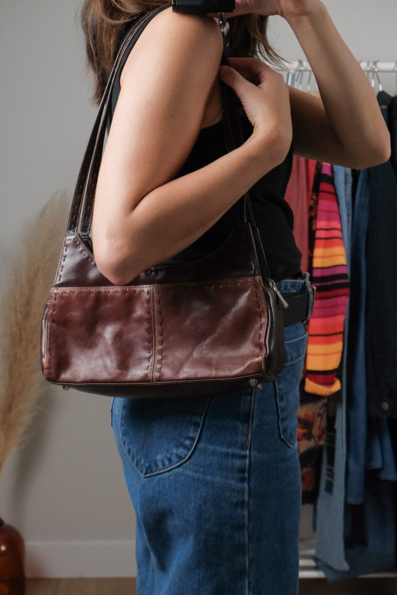 Vintage x Leather Purse