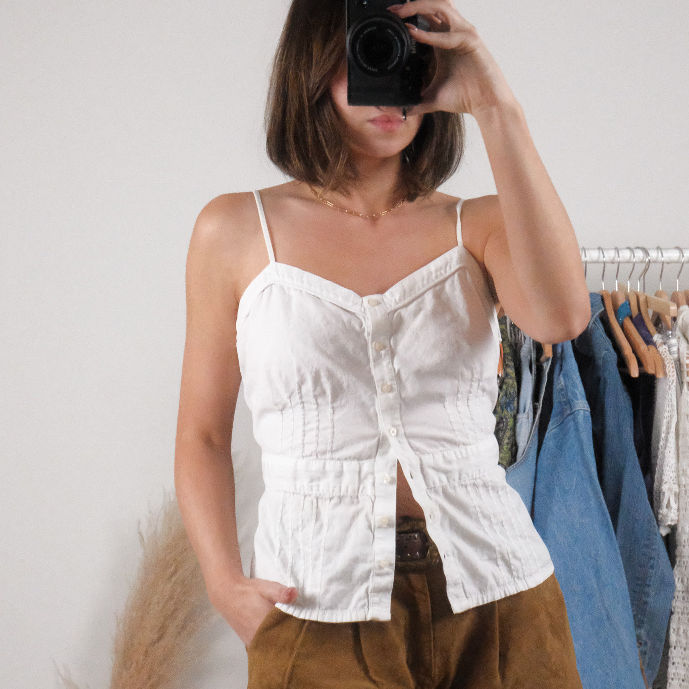 Vintage x Tommy Hilfiger x Cotton Tank (L)
