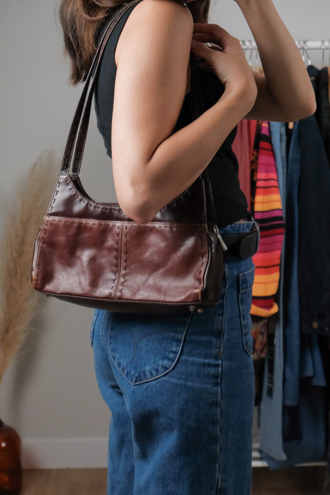 Vintage x Leather Purse