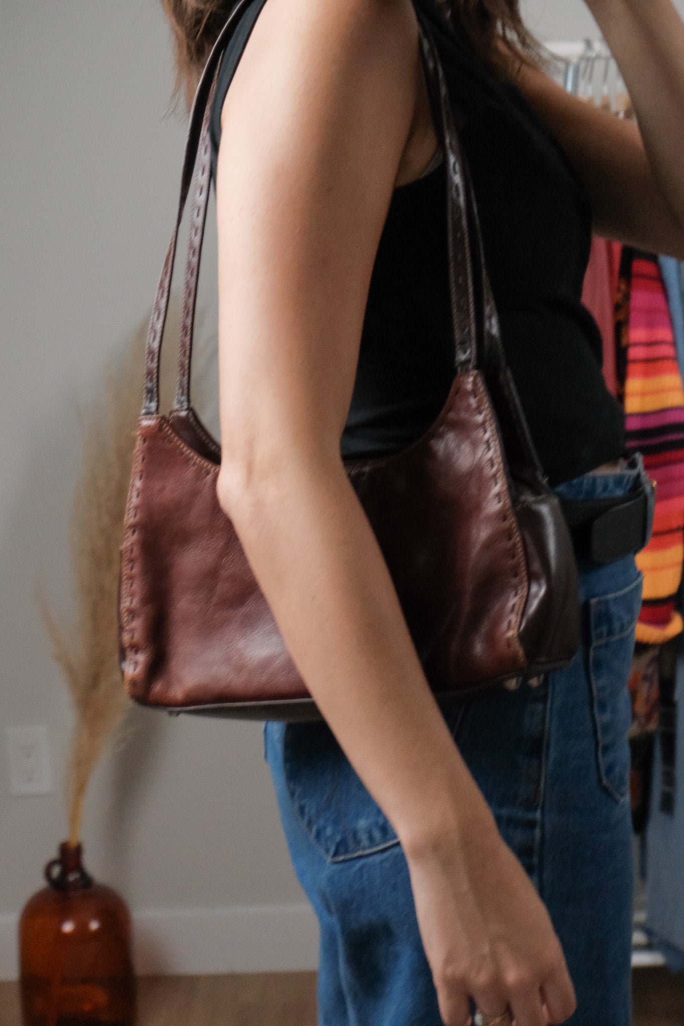 Vintage x Leather Purse