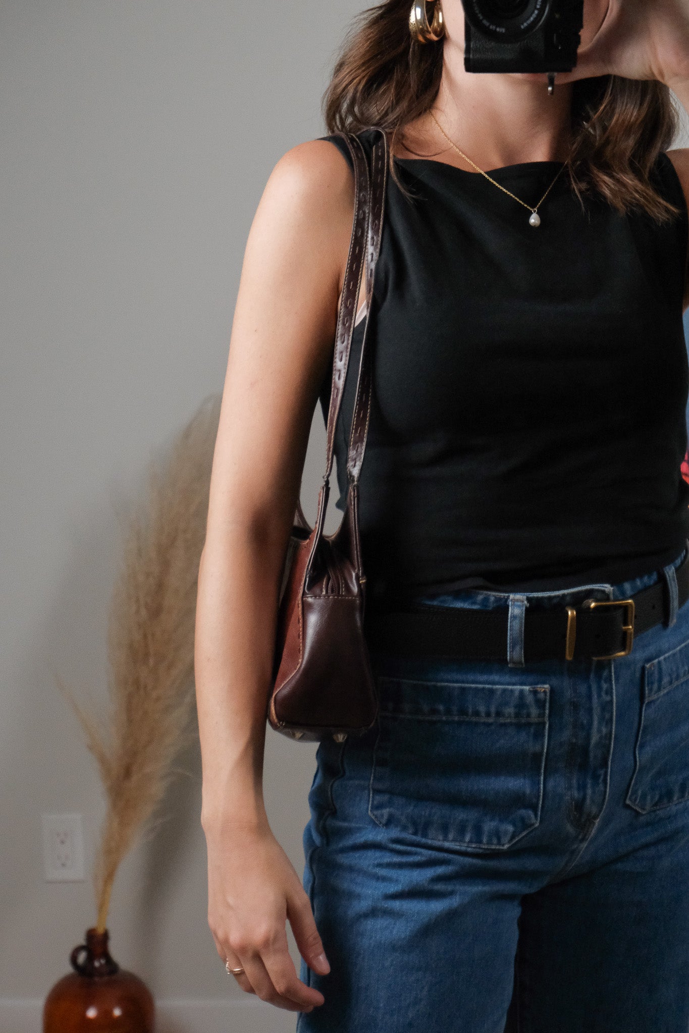 Vintage x Leather Purse