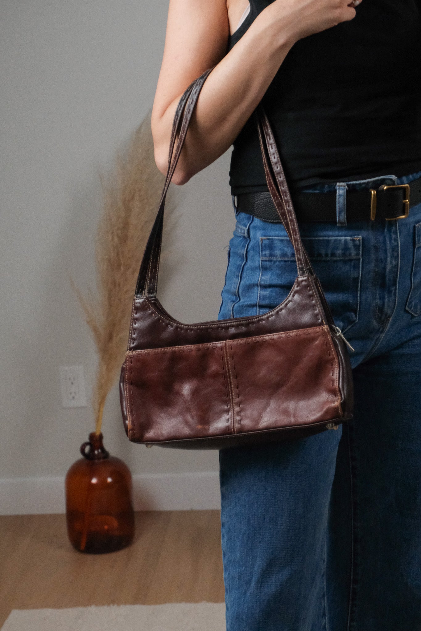 Vintage x Leather Purse