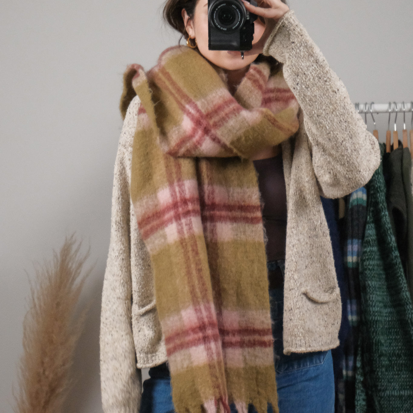 Anthropologie x Plaid Scarf