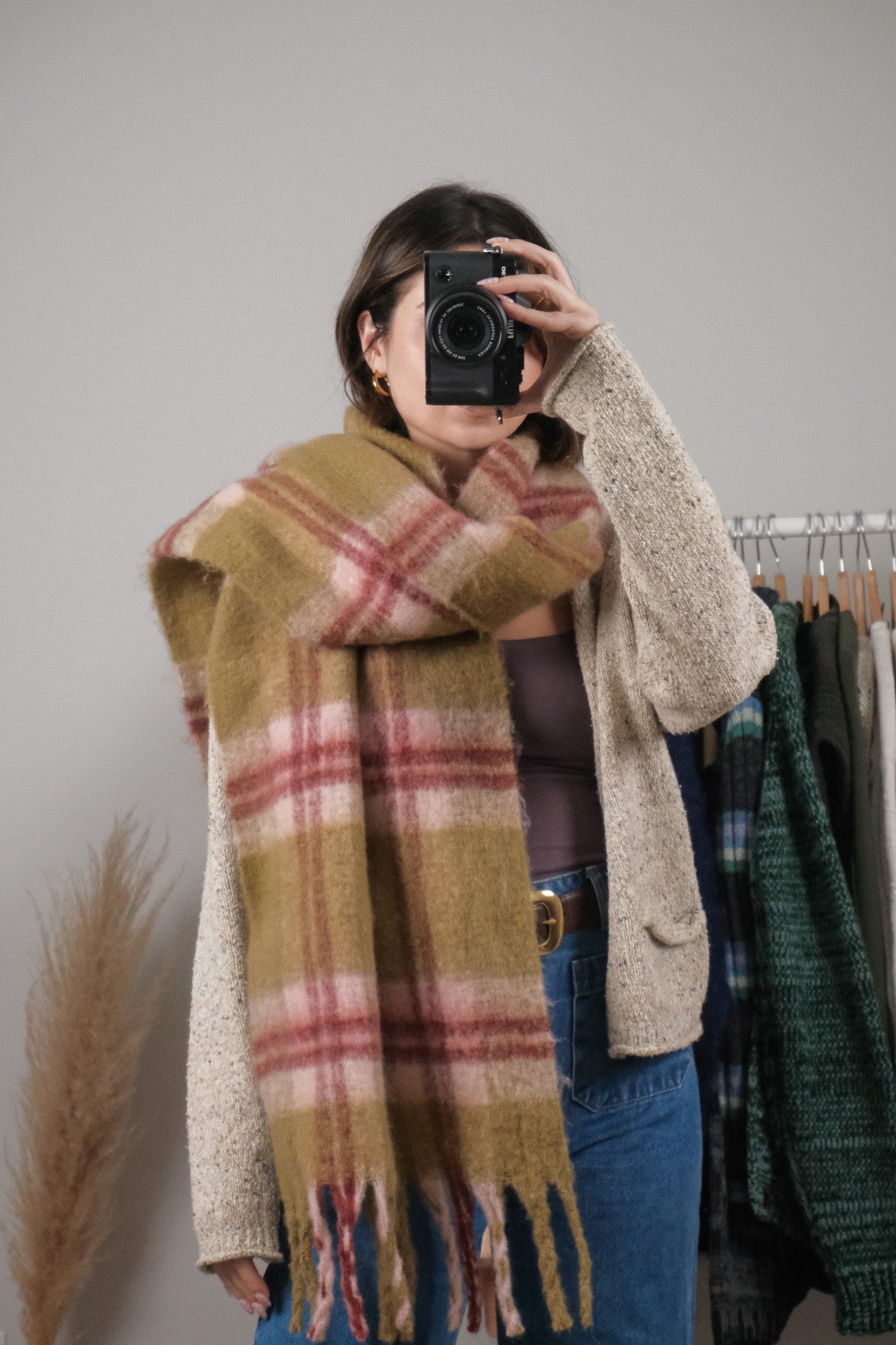 Anthropologie x Plaid Scarf