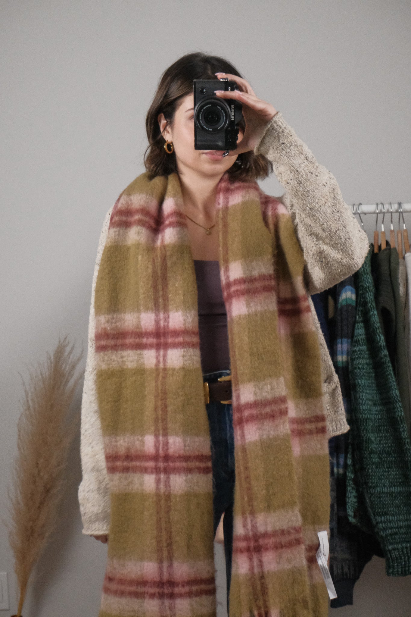 Anthropologie x Plaid Scarf