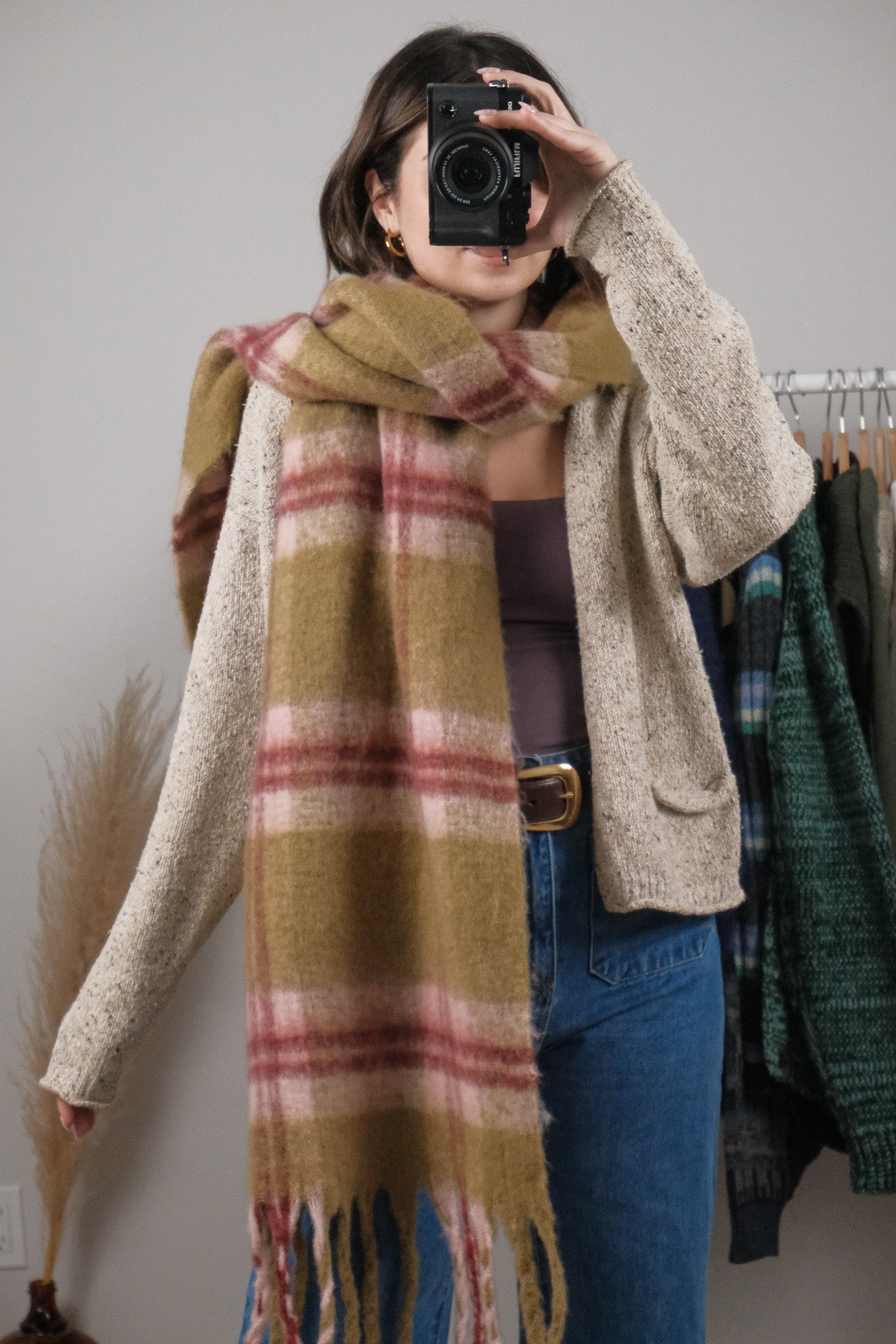 Anthropologie x Plaid Scarf