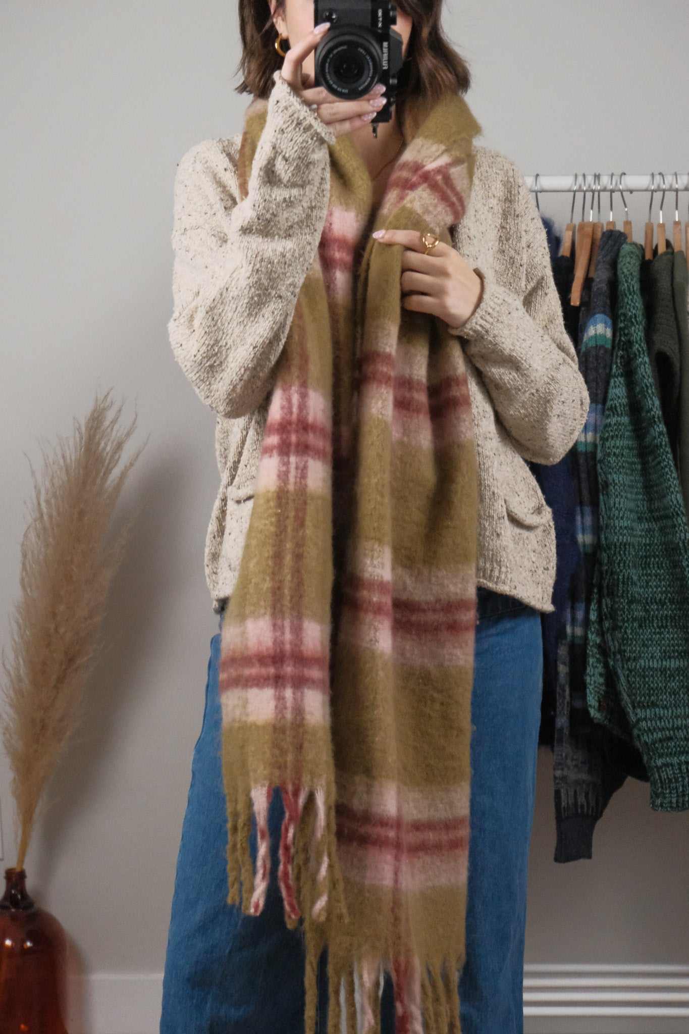 Anthropologie x Plaid Scarf