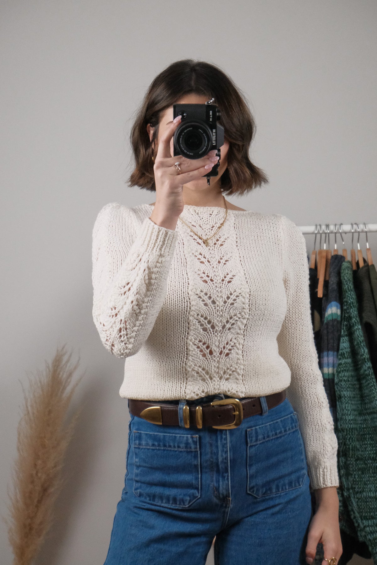 Vintage x Puff Sleeve Detailed Knit (XS/S)