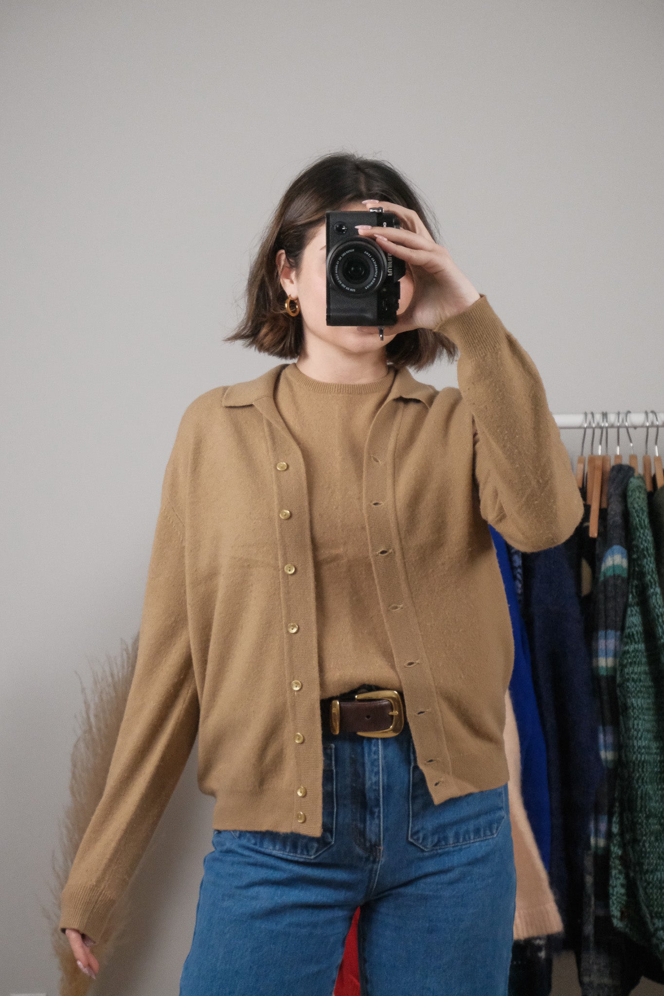 Made in Britain x Vintage x Cashmere Two-Piece Set (M)