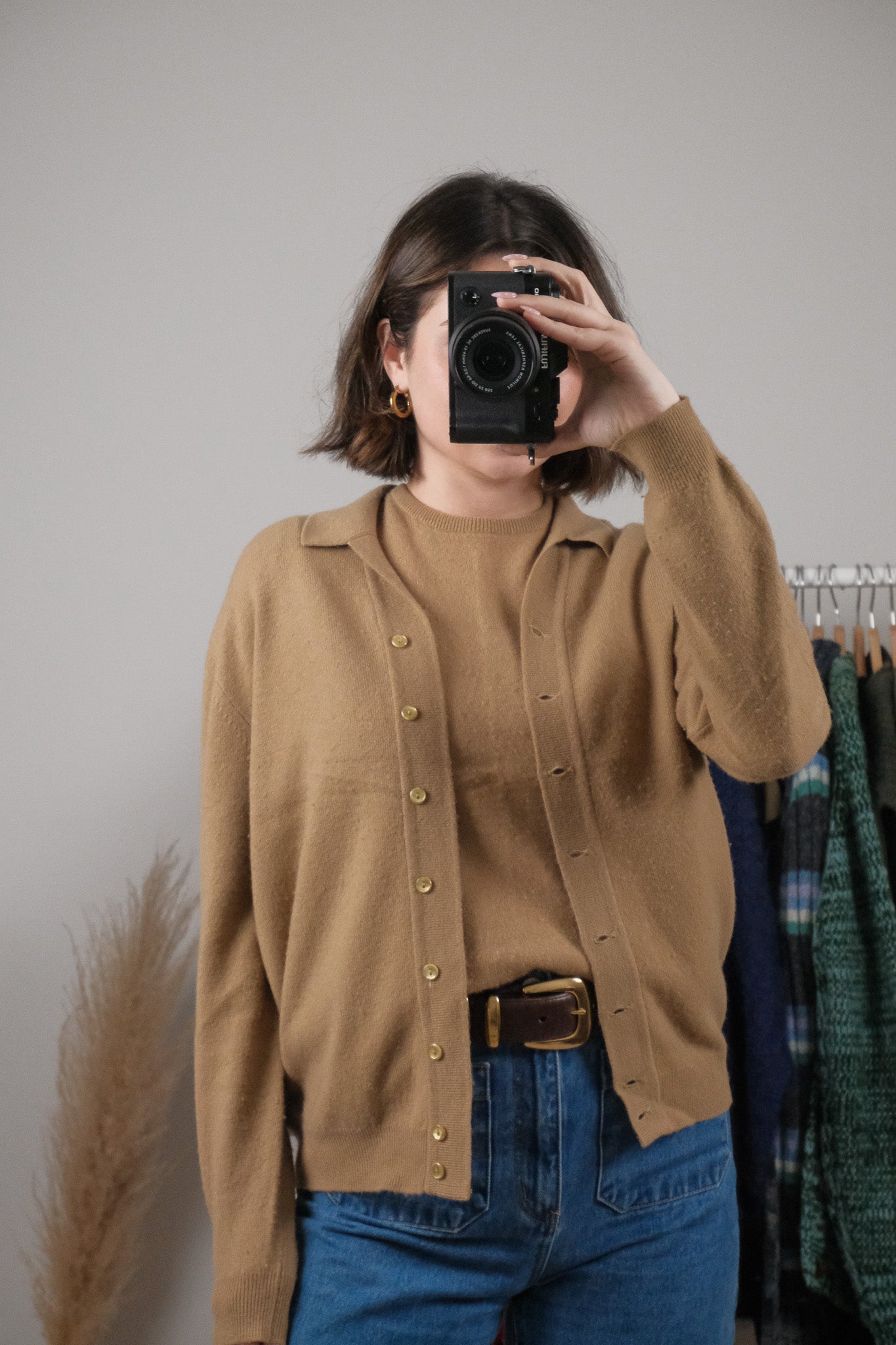 Made in Britain x Vintage x Cashmere Two-Piece Set (M)