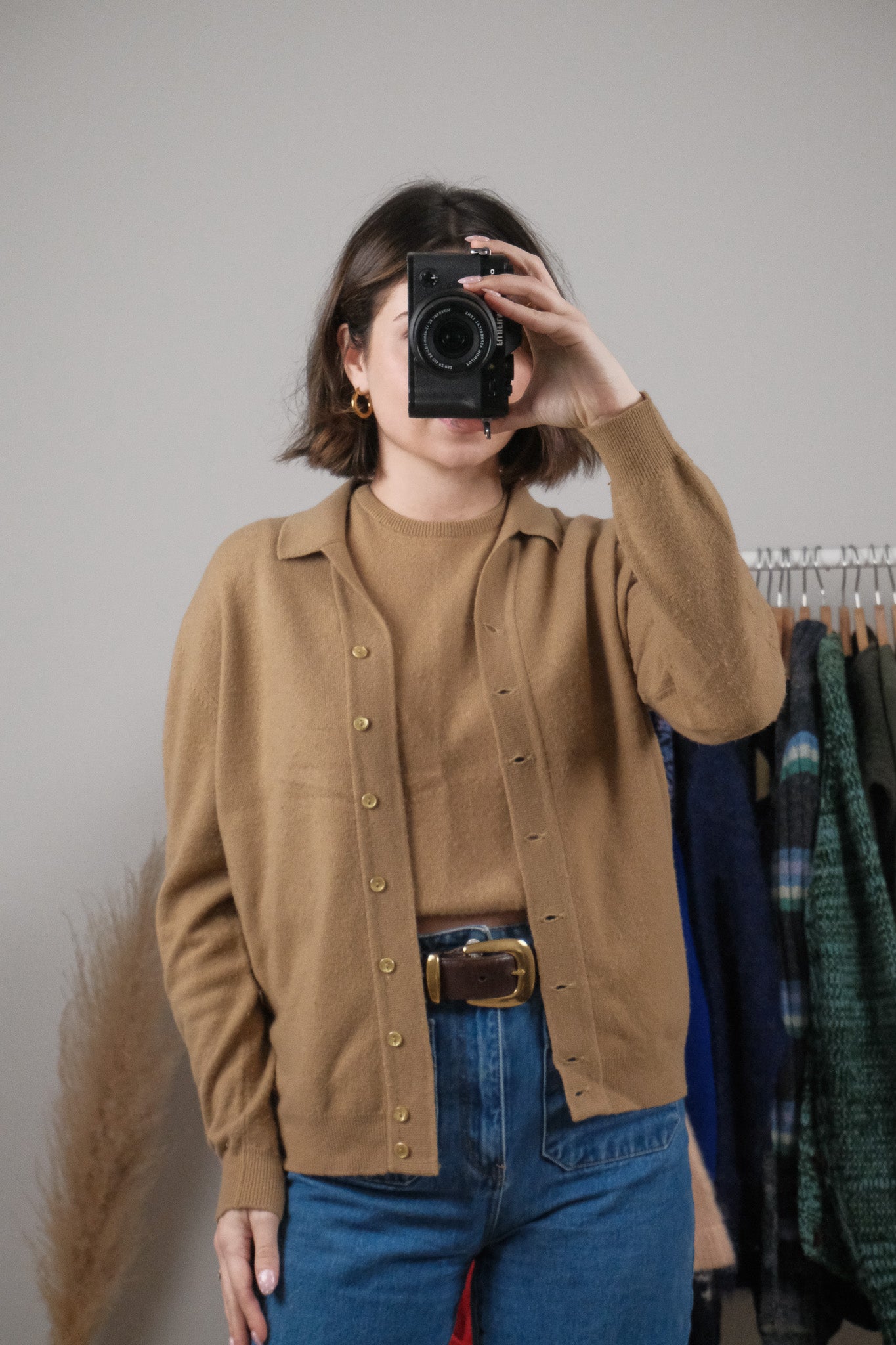 Made in Britain x Vintage x Cashmere Two-Piece Set (M)