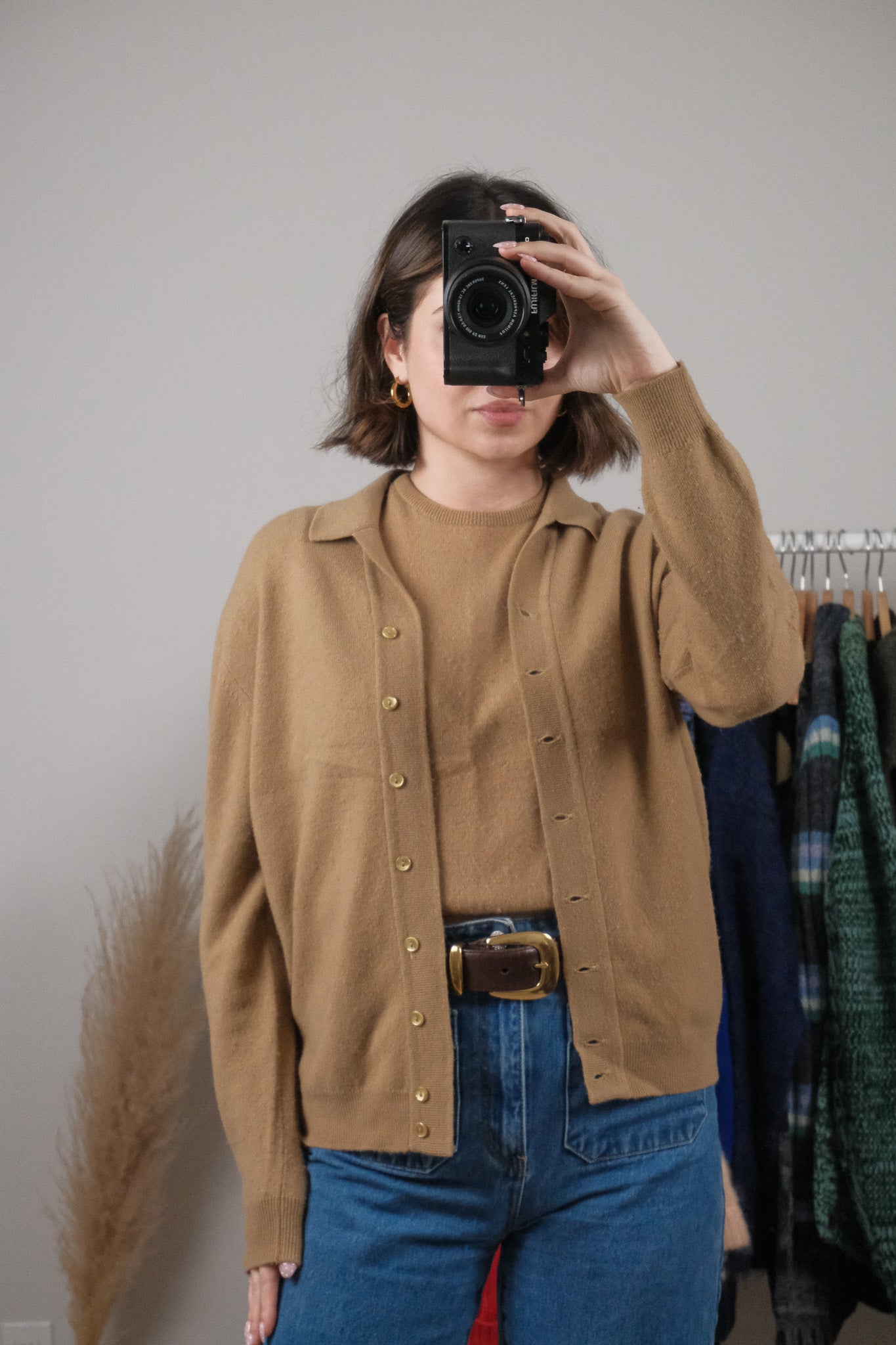 Made in Britain x Vintage x Cashmere Two-Piece Set (M)