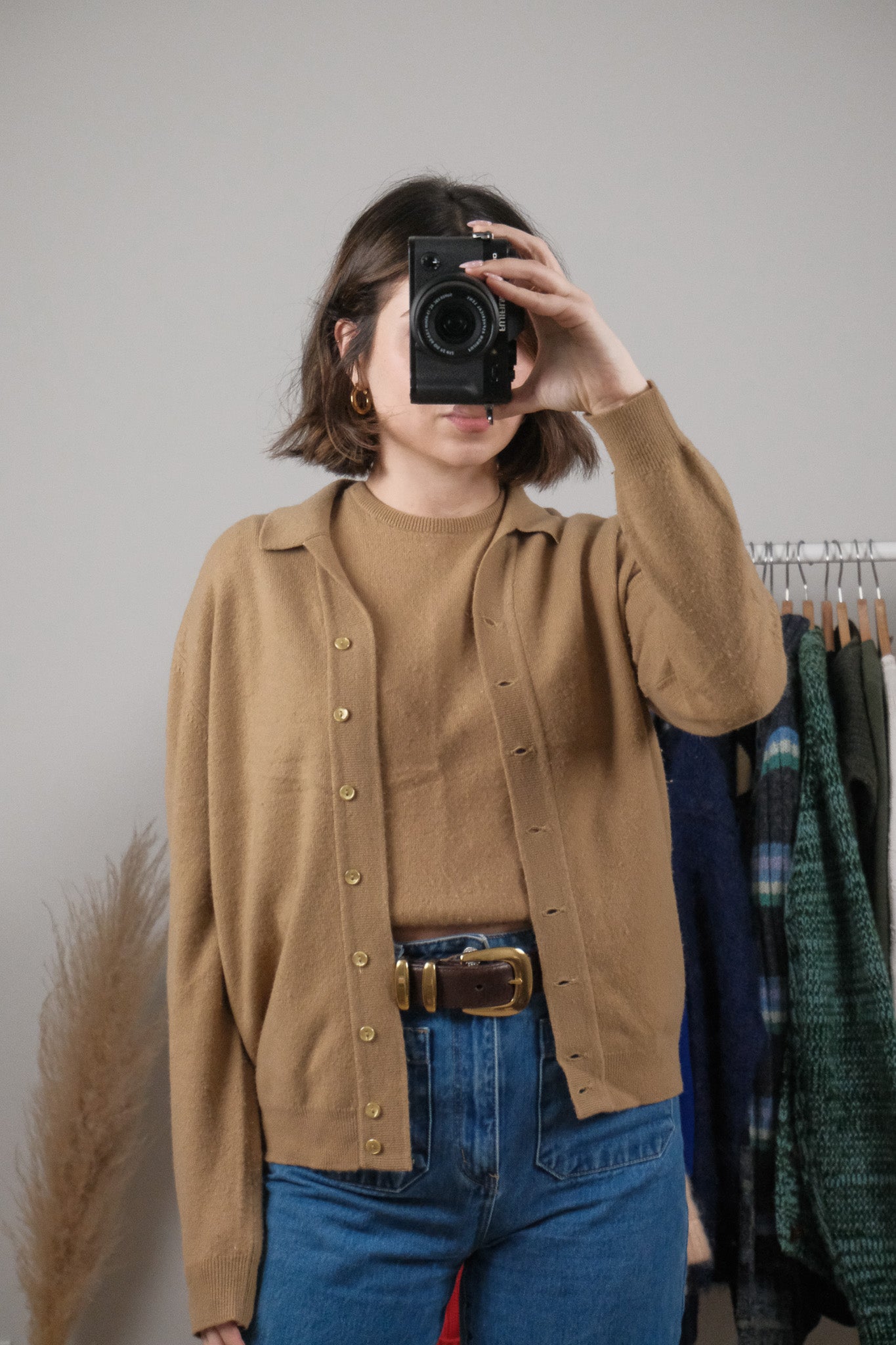 Made in Britain x Vintage x Cashmere Two-Piece Set (M)