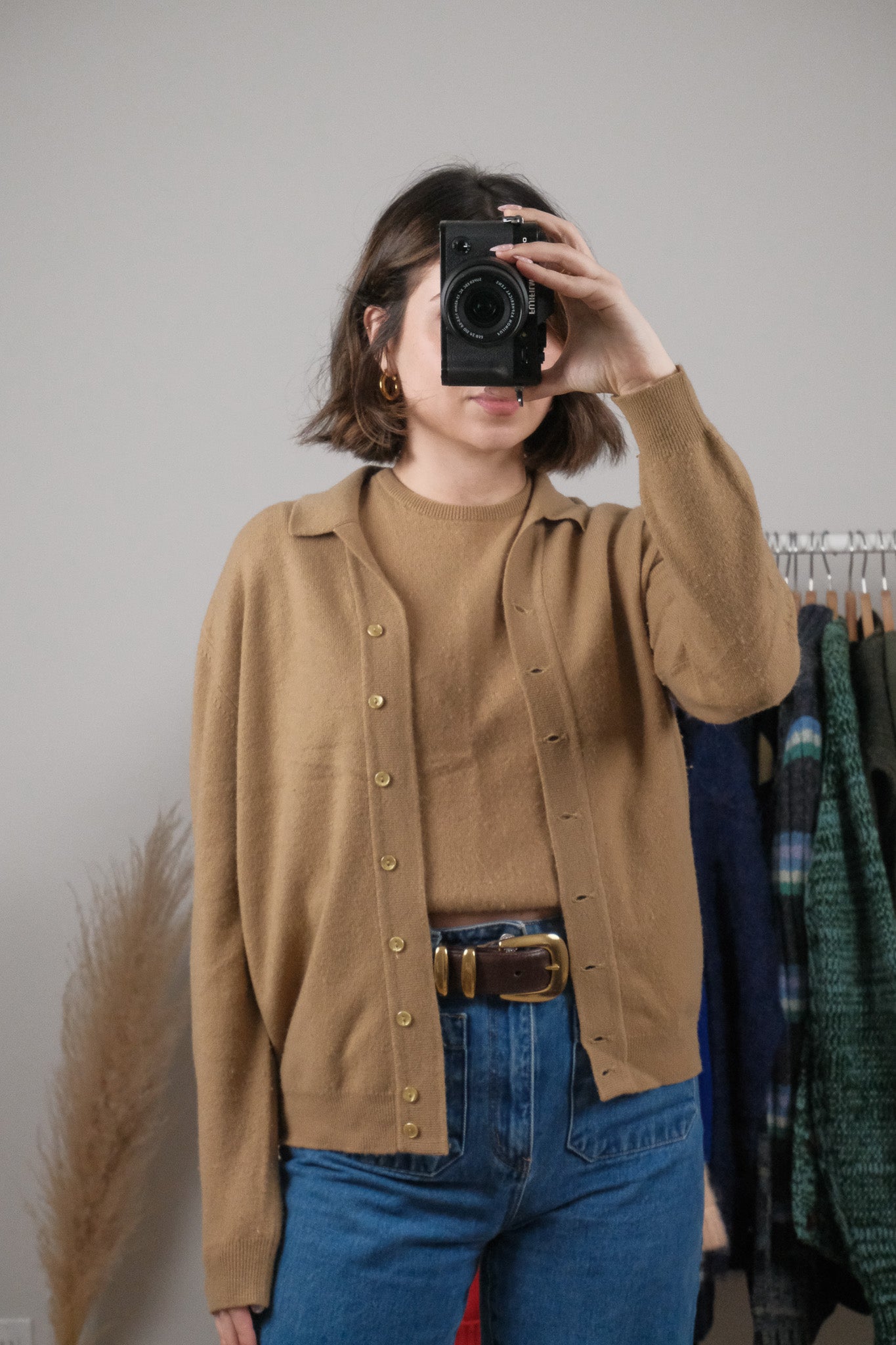 Made in Britain x Vintage x Cashmere Two-Piece Set (M)