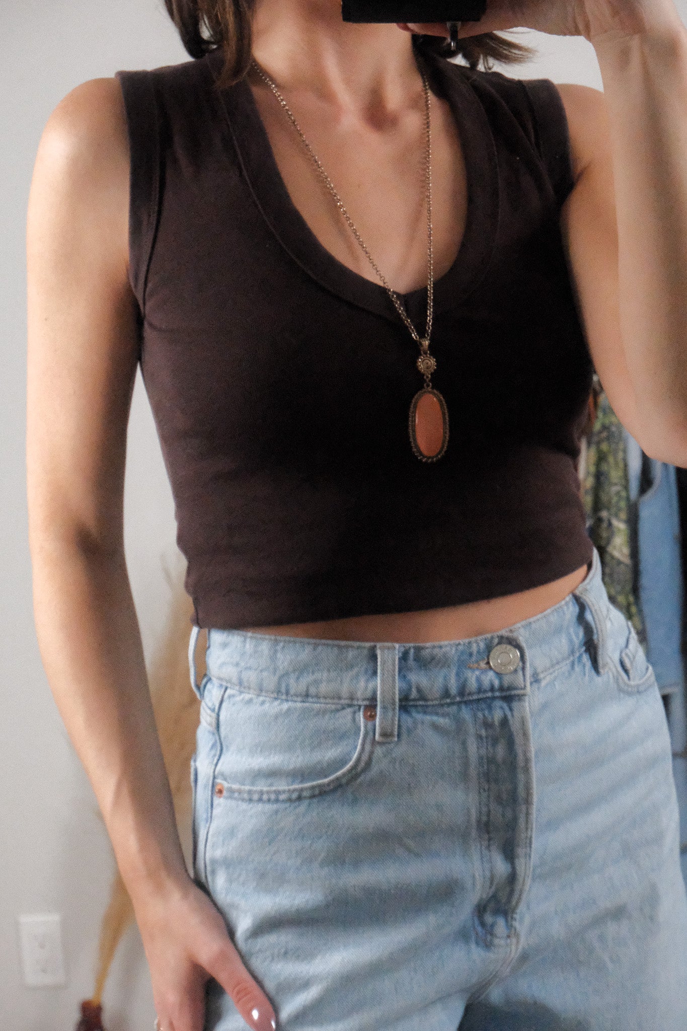 Vintage x Pendant Necklace