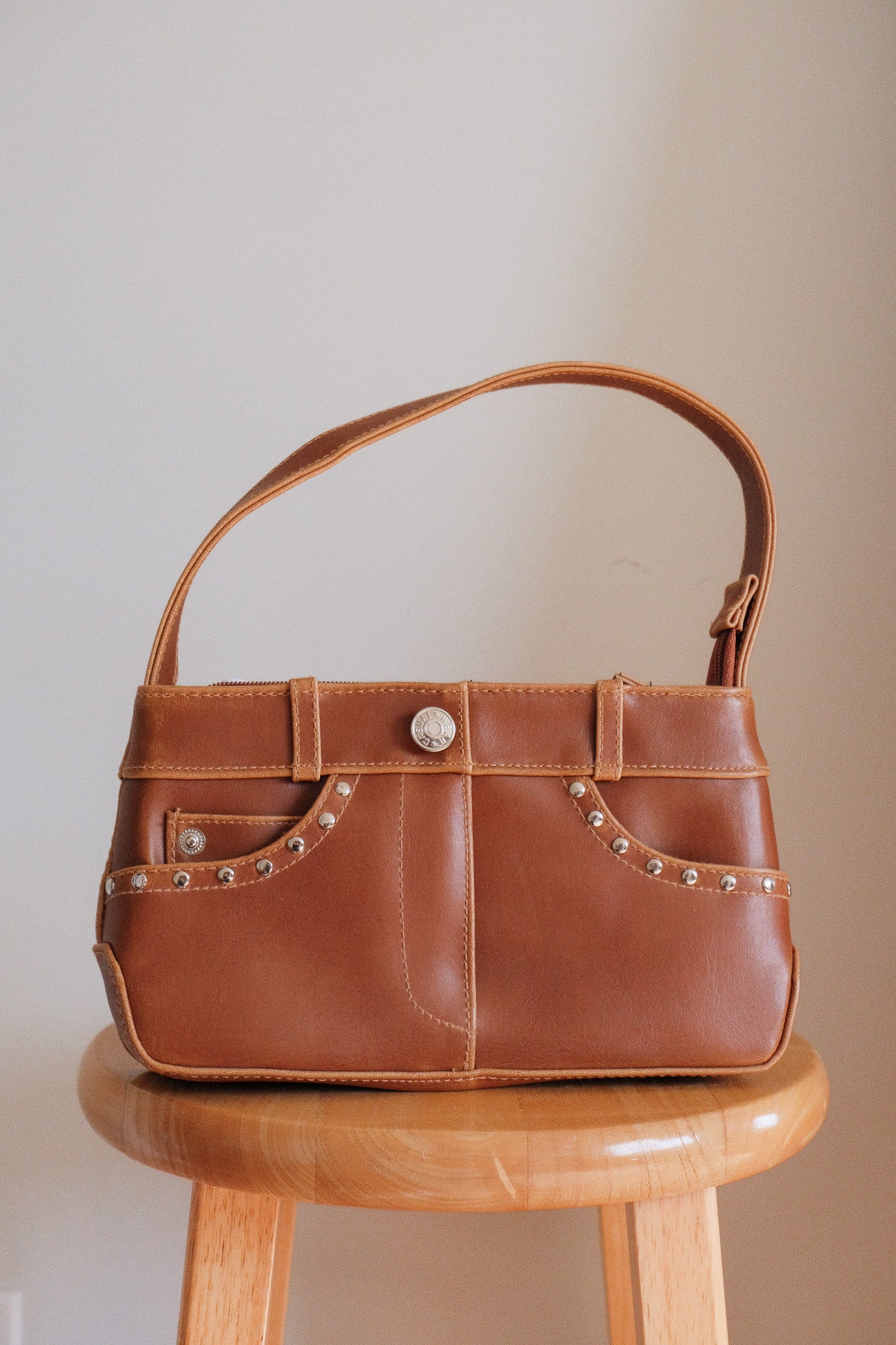 Faux Leather x Jean Pocket Purse