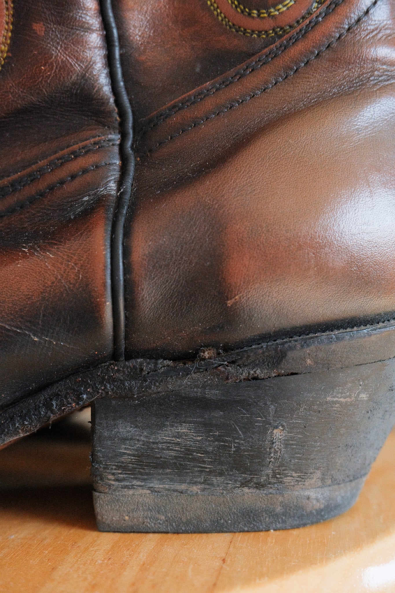 Made in Canada x Boulet x Leather Cowboy Boots (9.5)