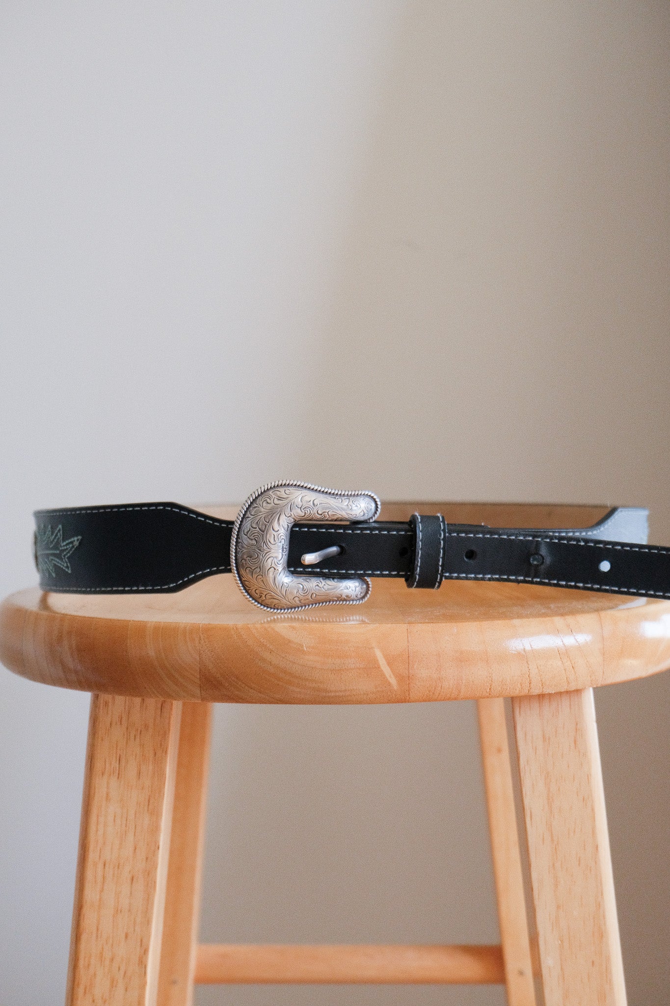 Wrangler x Leather Heart Belt (L/XL)