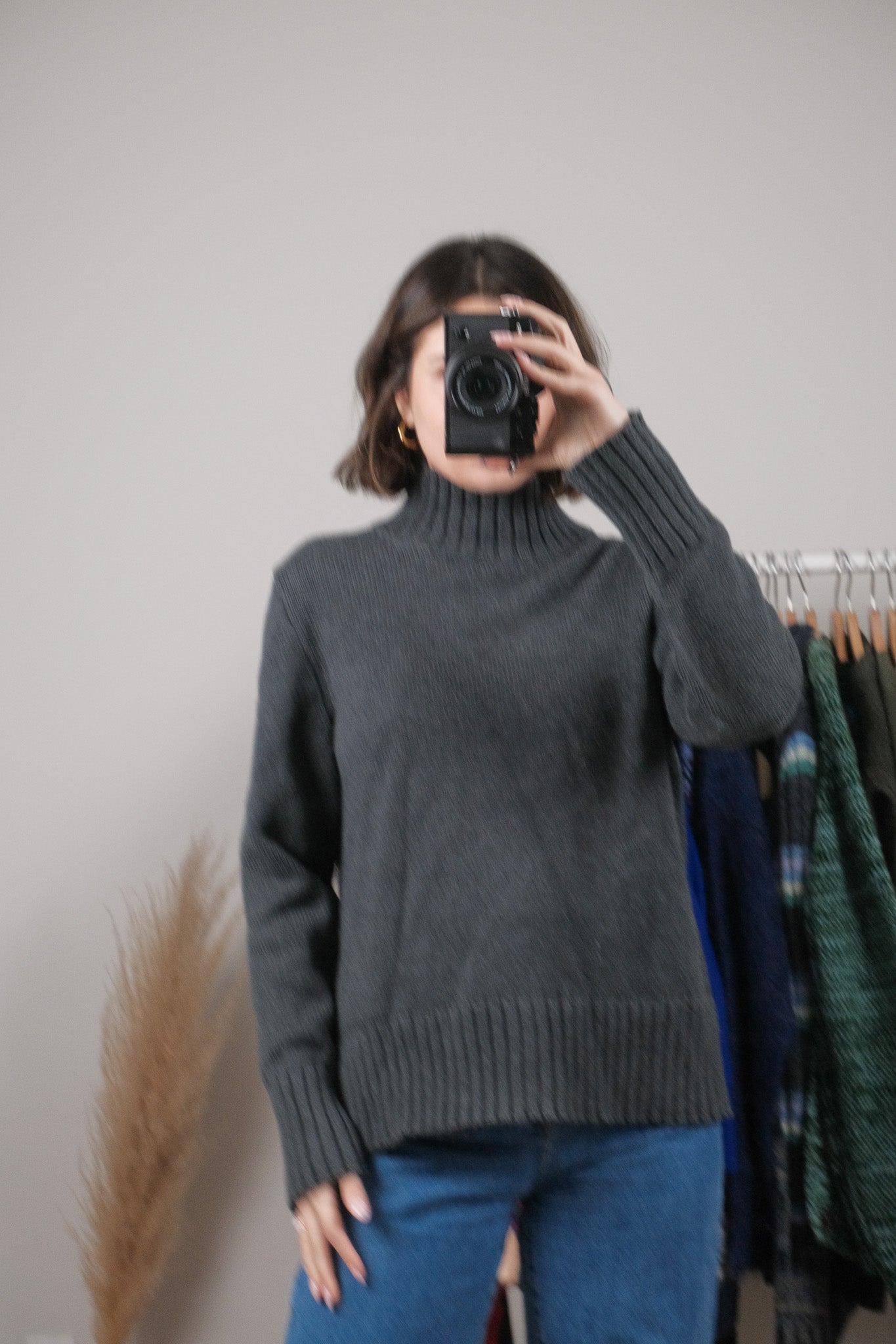 Modern x J.Crew Cotton Mock Neck (S)