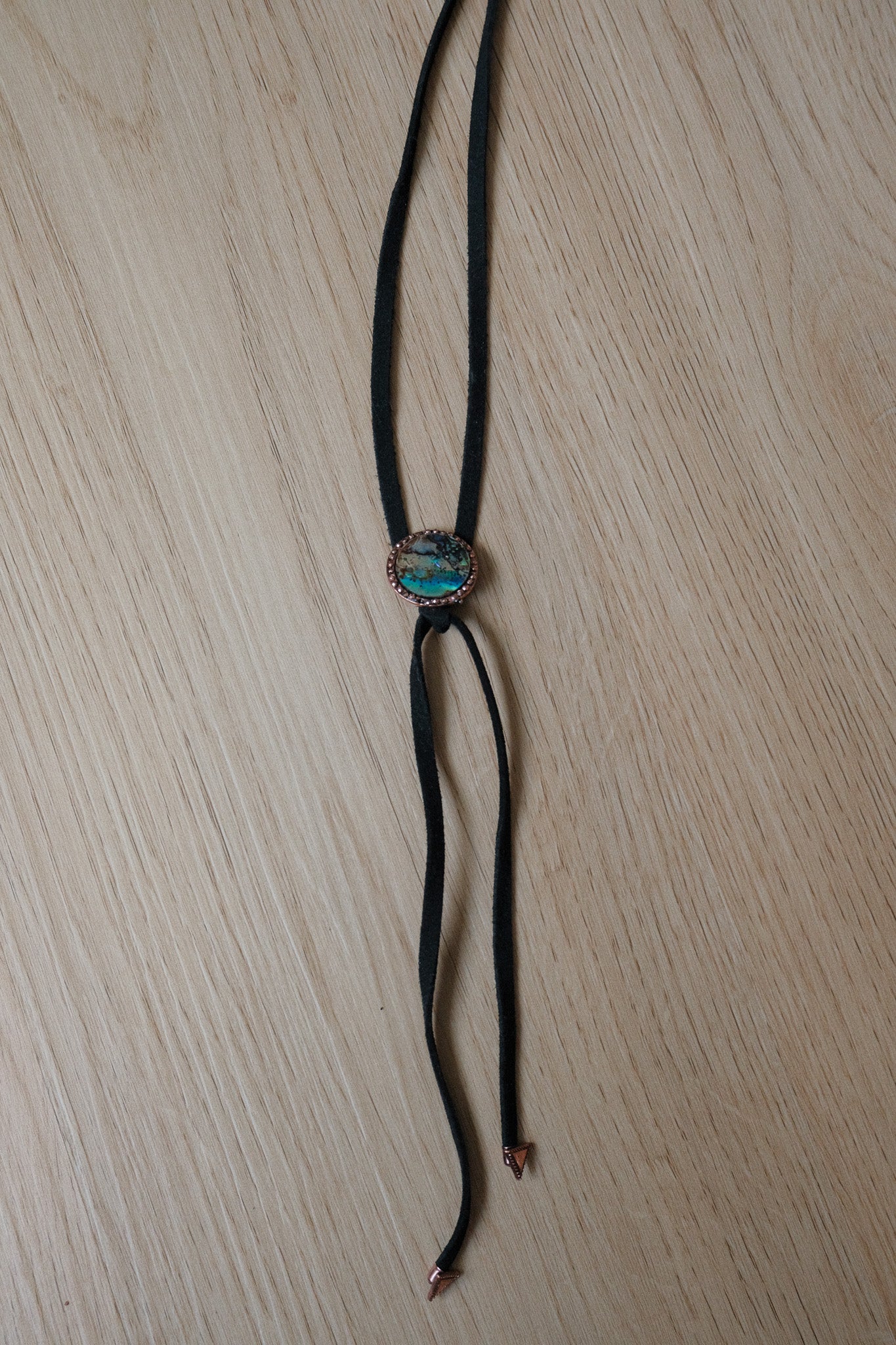Suede x Bolo Tie