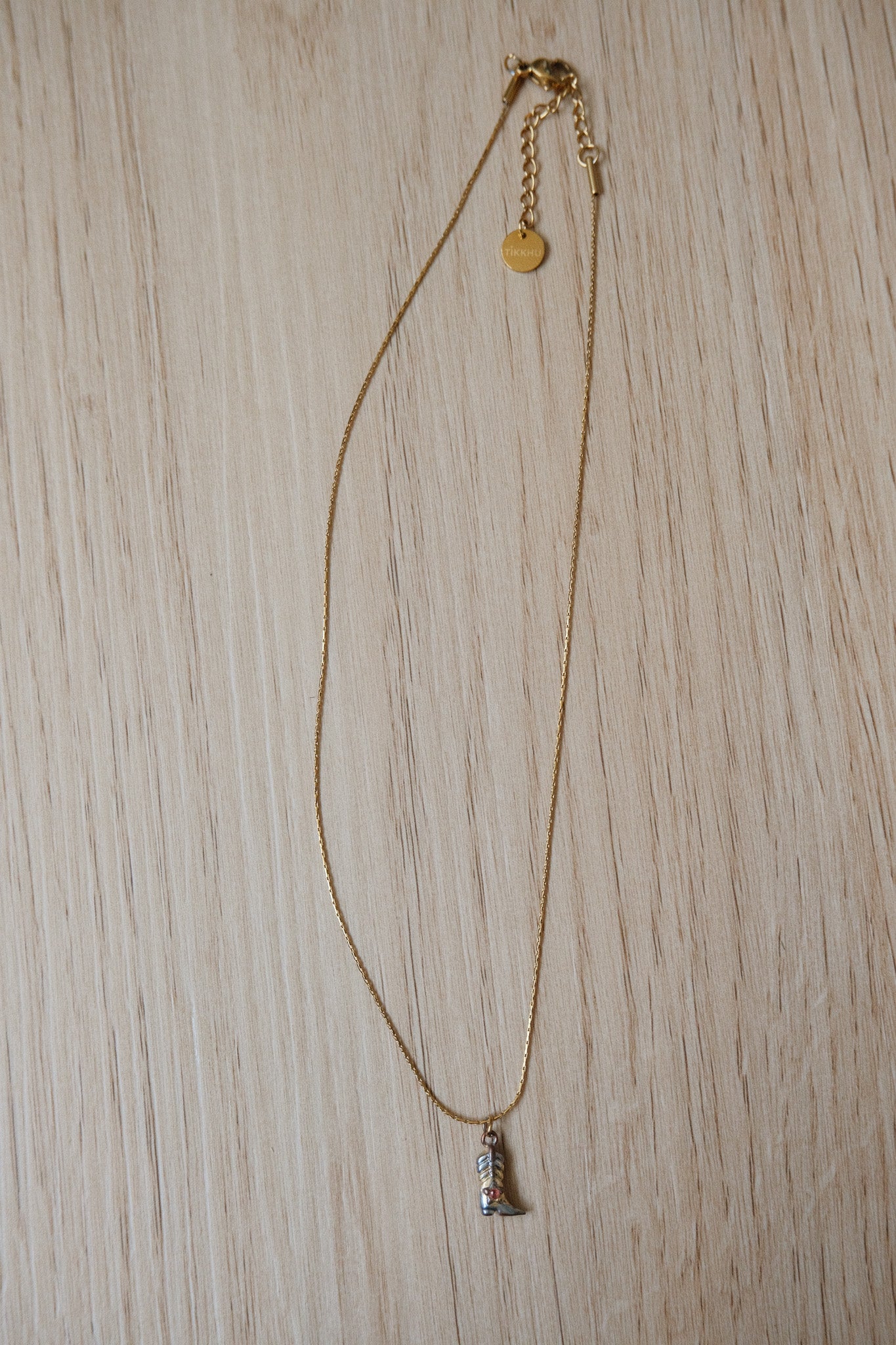 Cowboy Boot Necklace