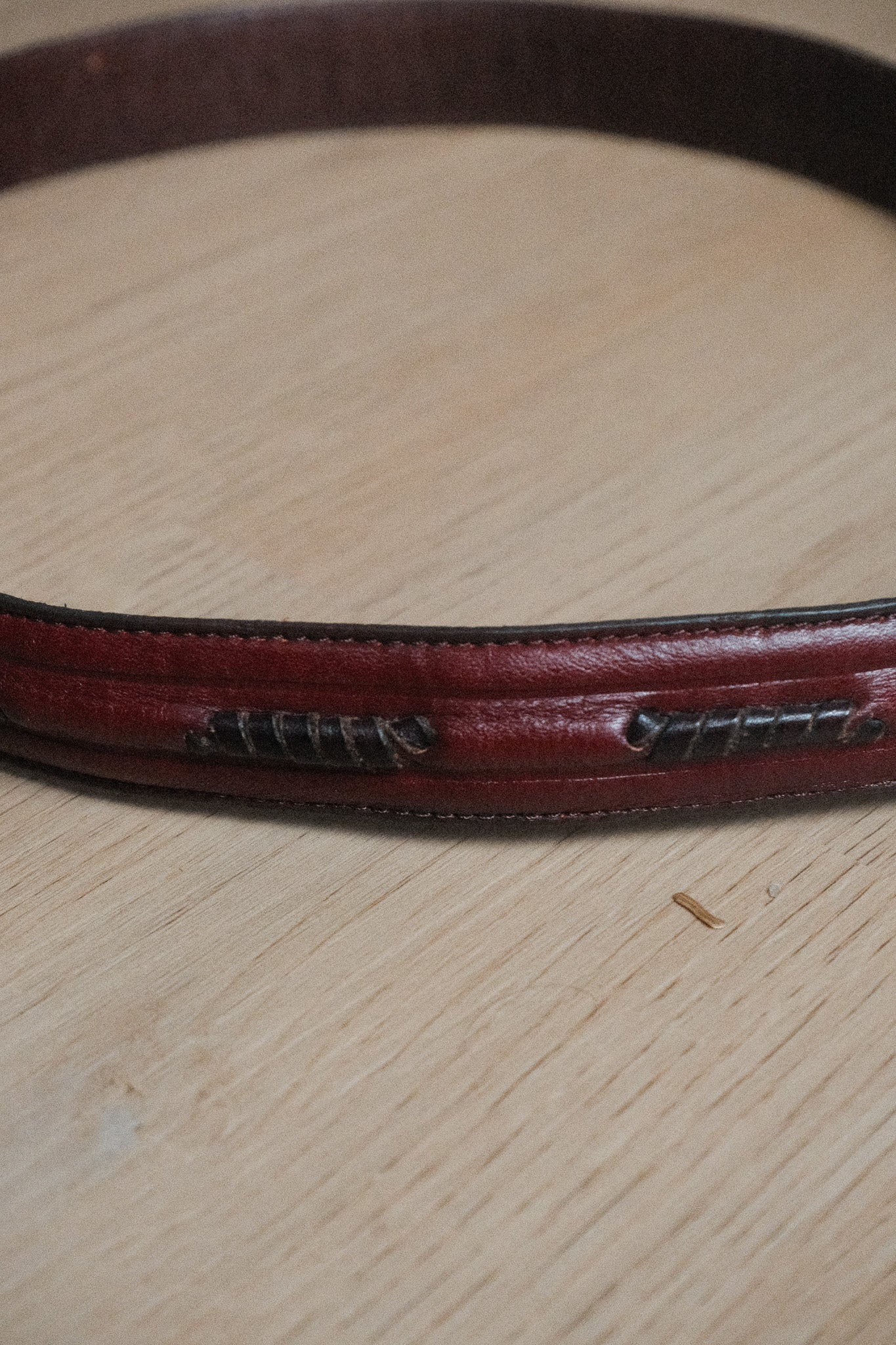 Vintage x Leather Belt (M/L)