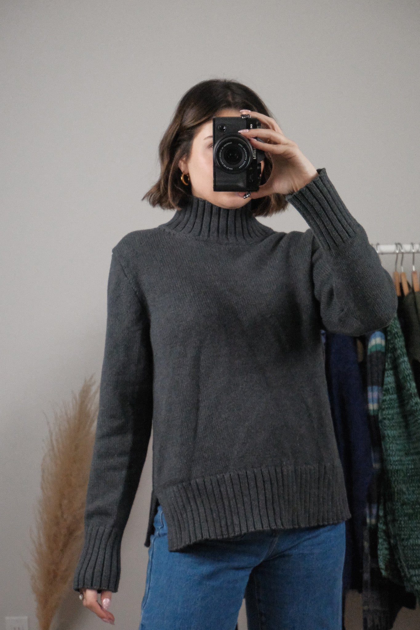 Modern x J.Crew Cotton Mock Neck (S)