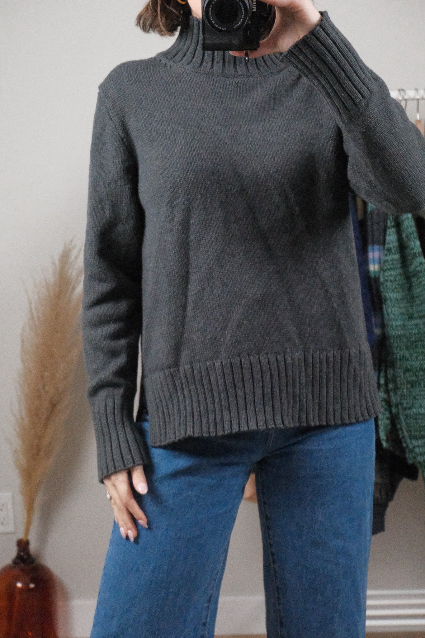 Modern x J.Crew Cotton Mock Neck (S)