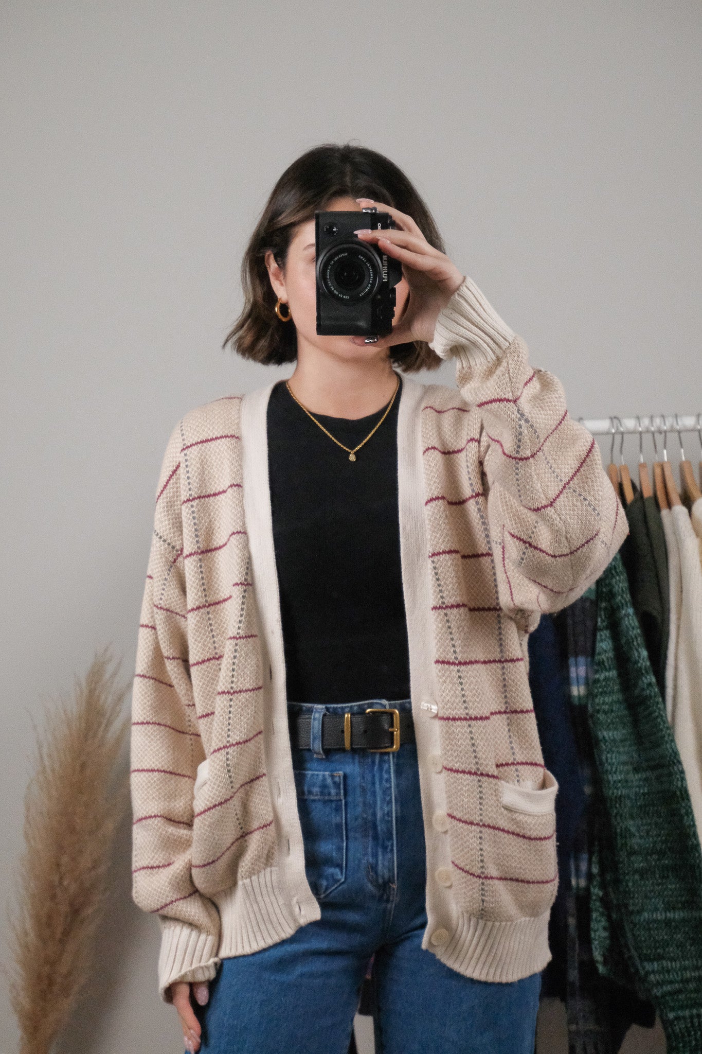 Made in Canada x Vintage x Cotton Cardigan (S)