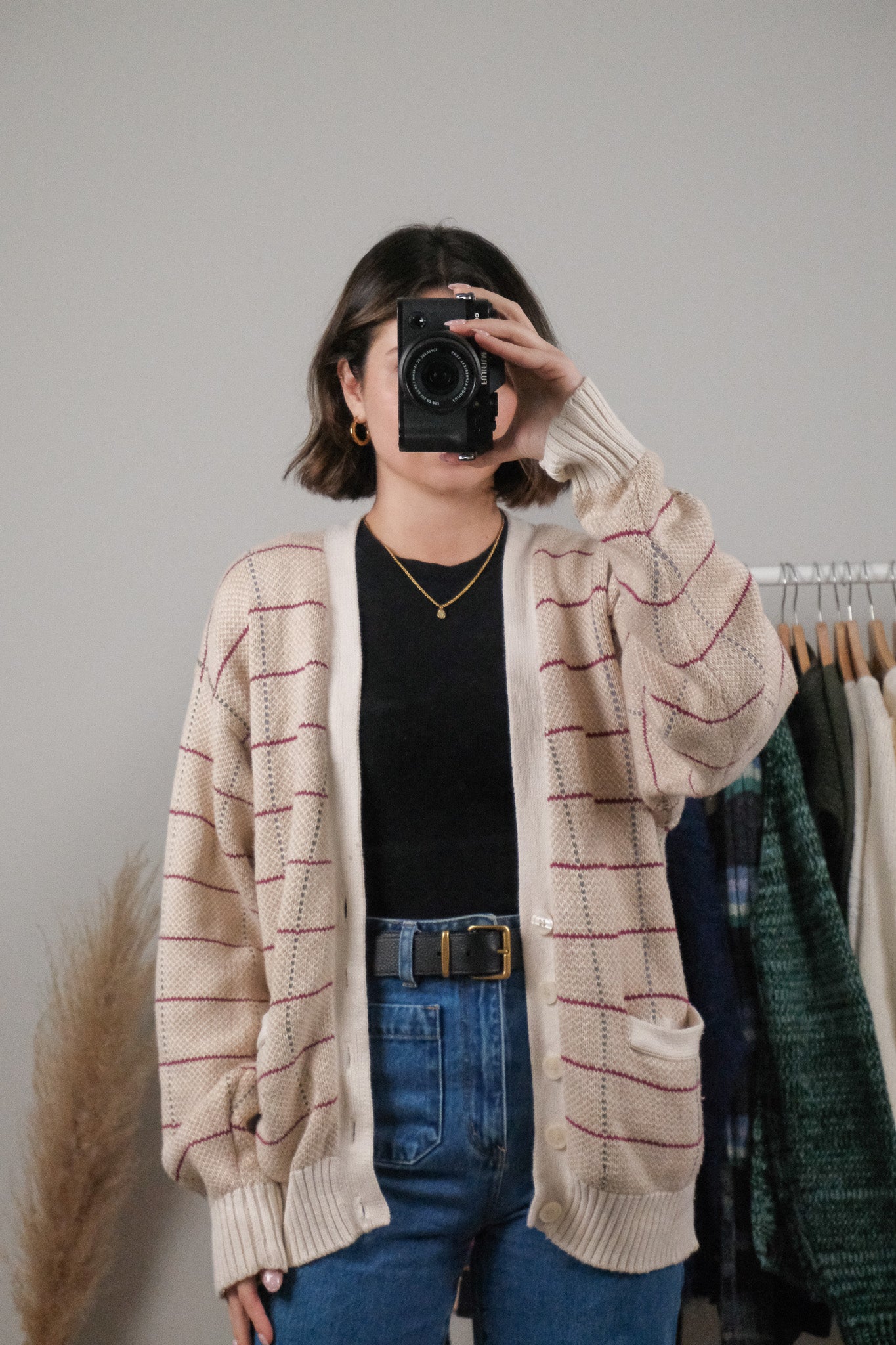 Made in Canada x Vintage x Cotton Cardigan (S)