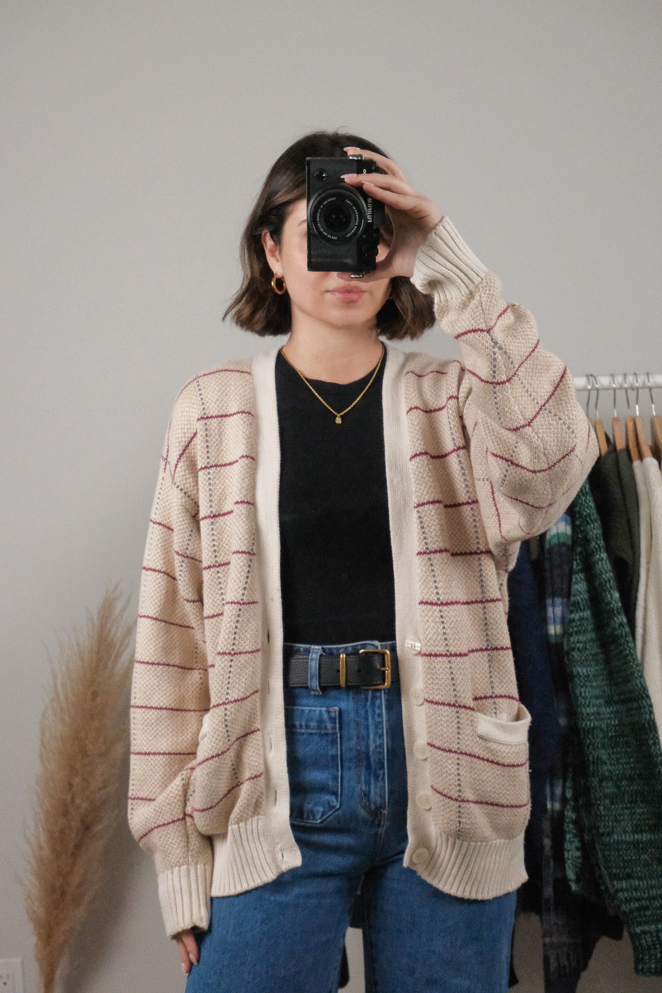 Made in Canada x Vintage x Cotton Cardigan (S)