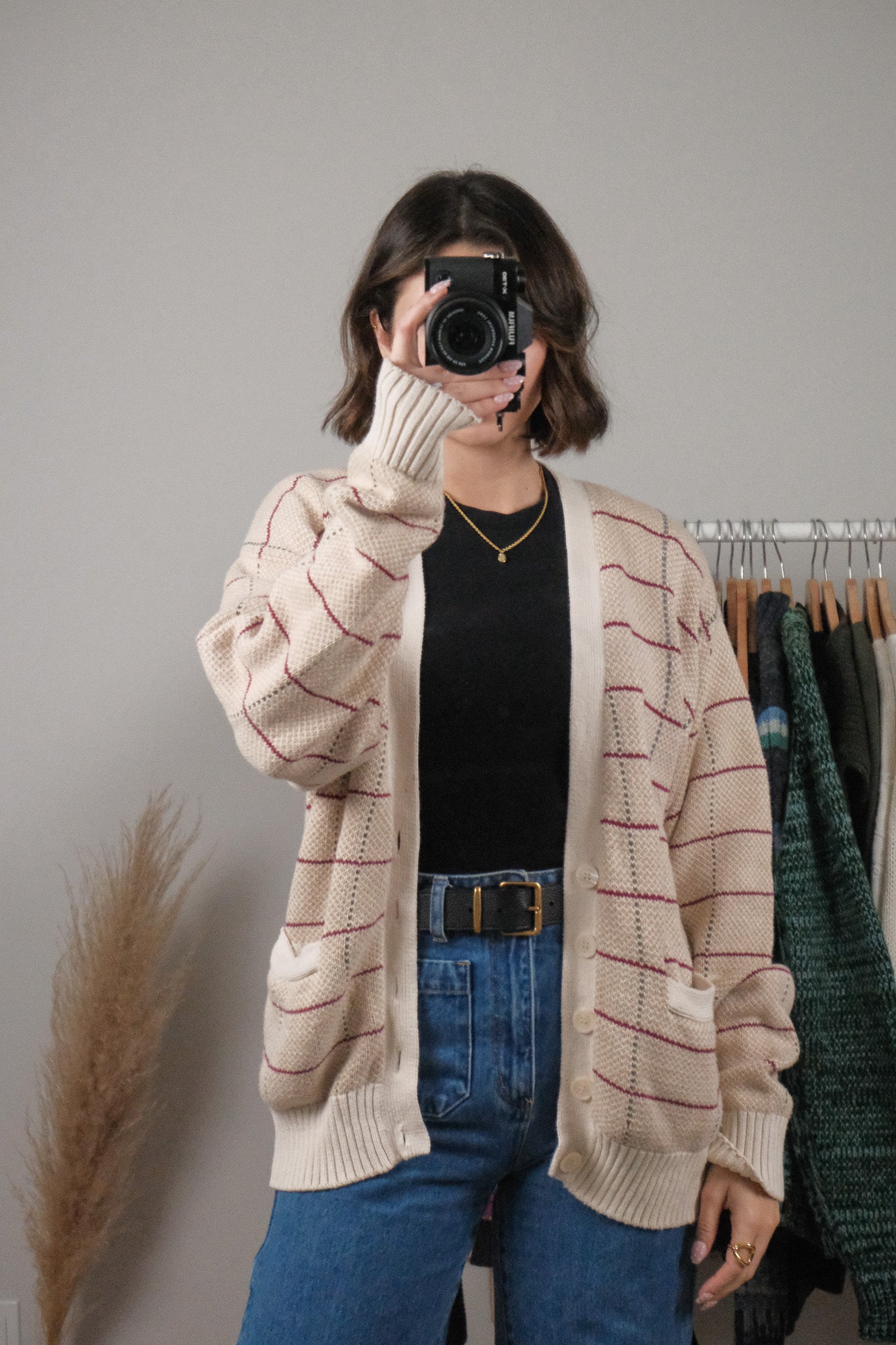 Made in Canada x Vintage x Cotton Cardigan (S)