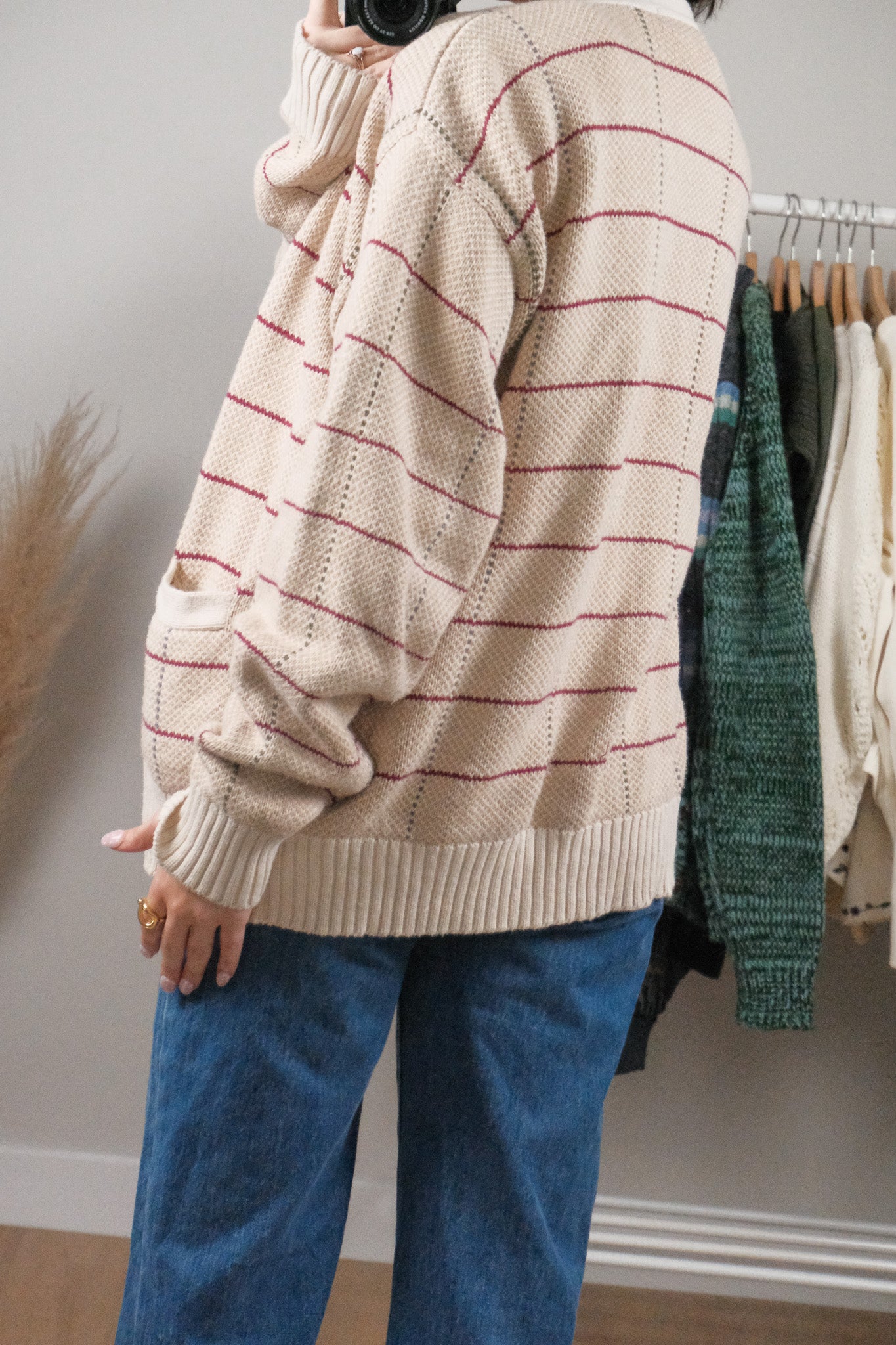 Made in Canada x Vintage x Cotton Cardigan (S)