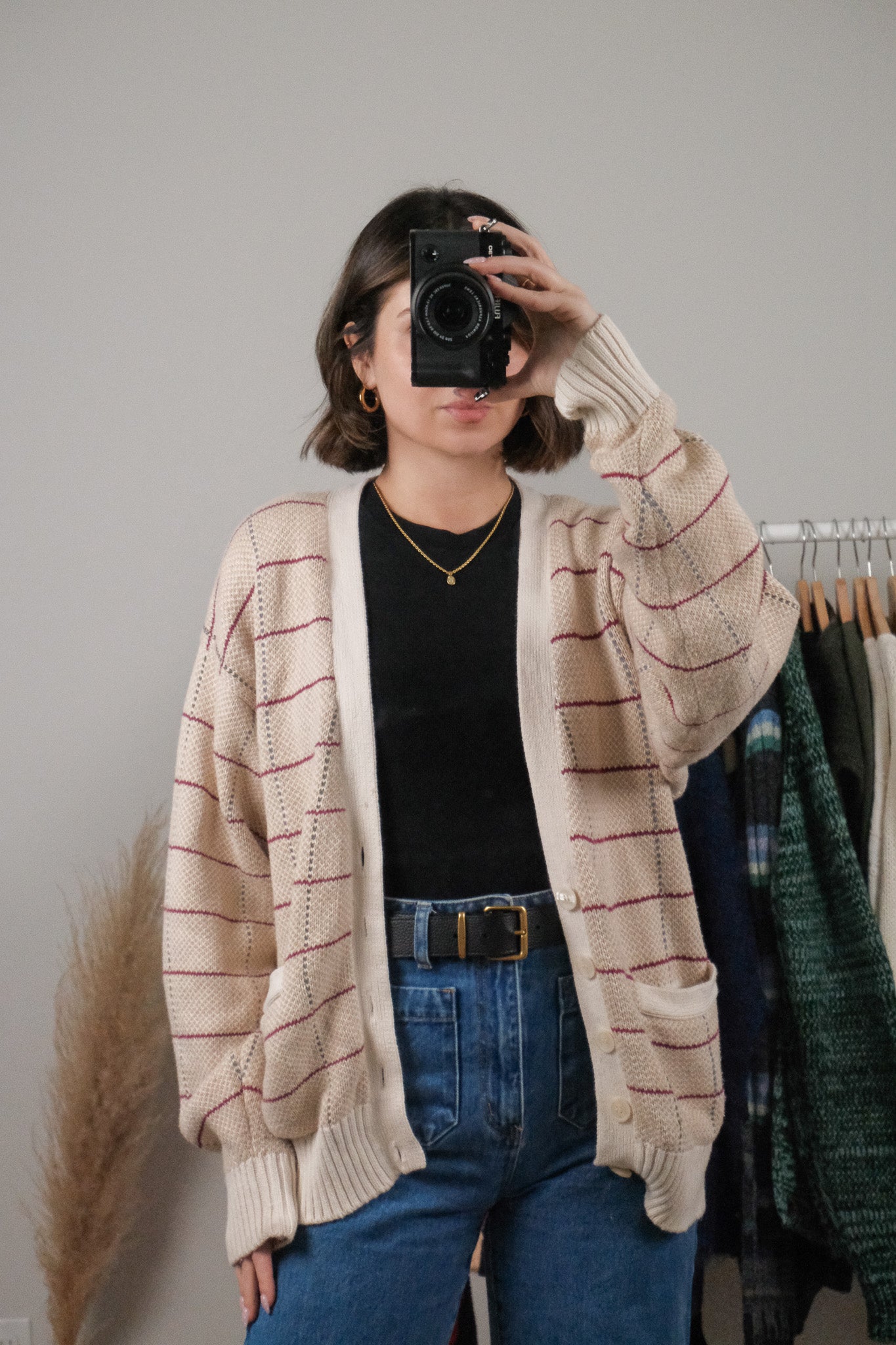 Made in Canada x Vintage x Cotton Cardigan (S)