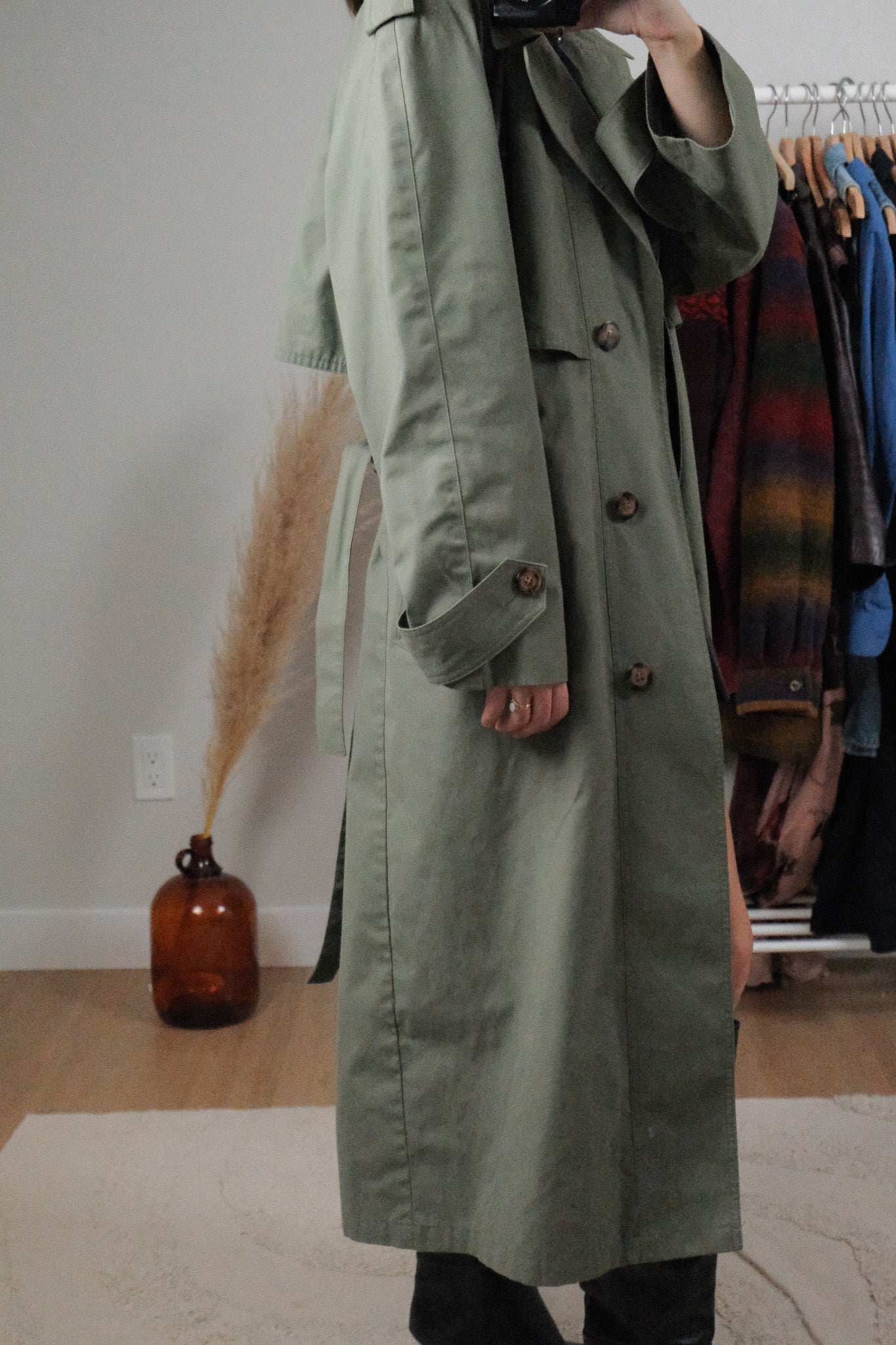 Vintage x London Fog Trench Coat (10-14)