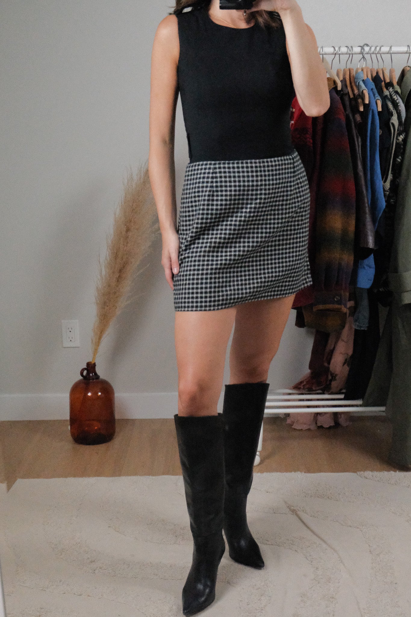 Made in Canada x Vintage x Plaid Mini Skirt (6/8)