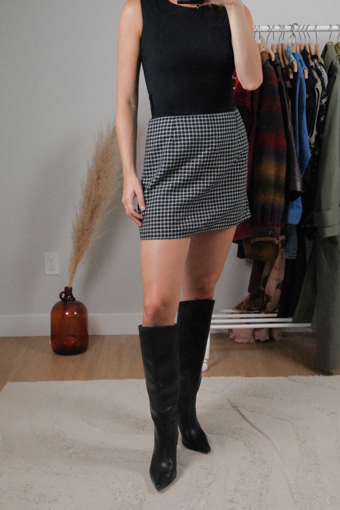 Made in Canada x Vintage x Plaid Mini Skirt (6/8)