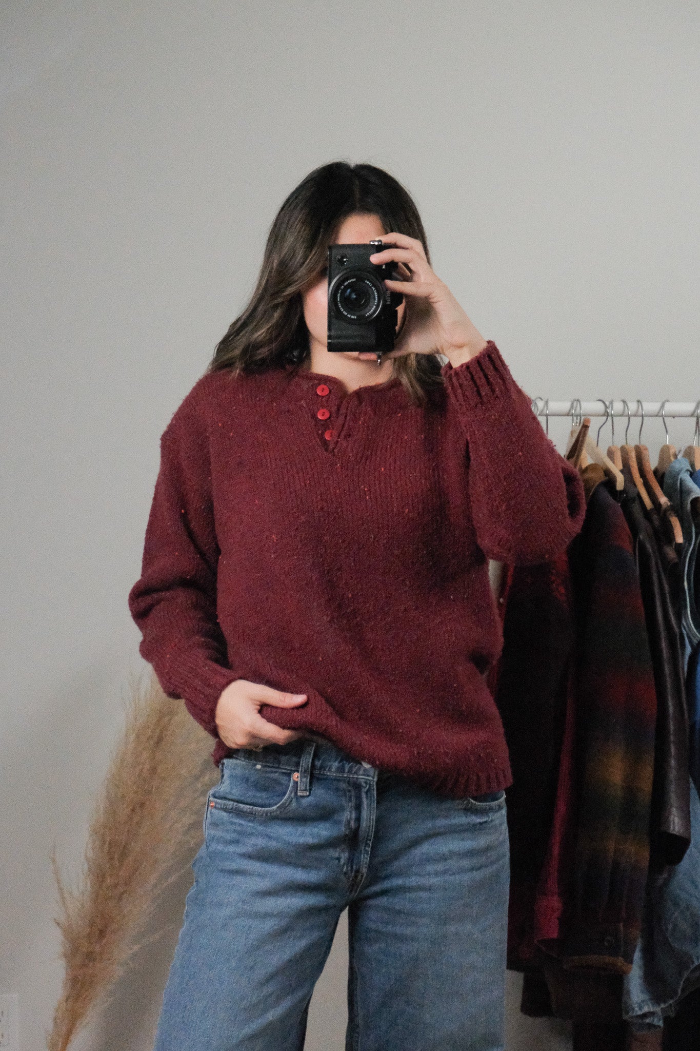 Vintage x Heathered Sweater (M)