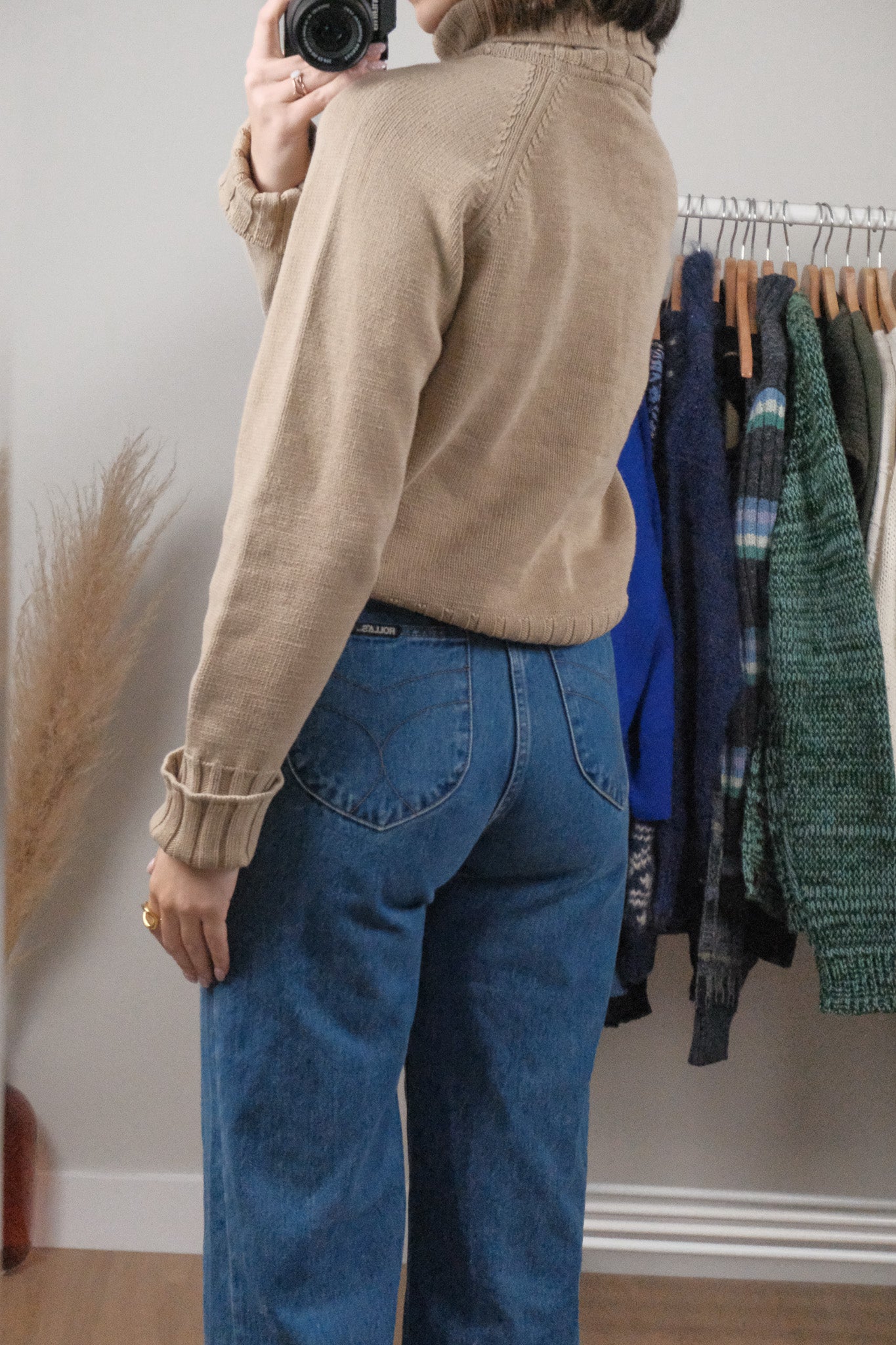 Made in Canada x Vintage x Cotton Turtleneck Knit (S)