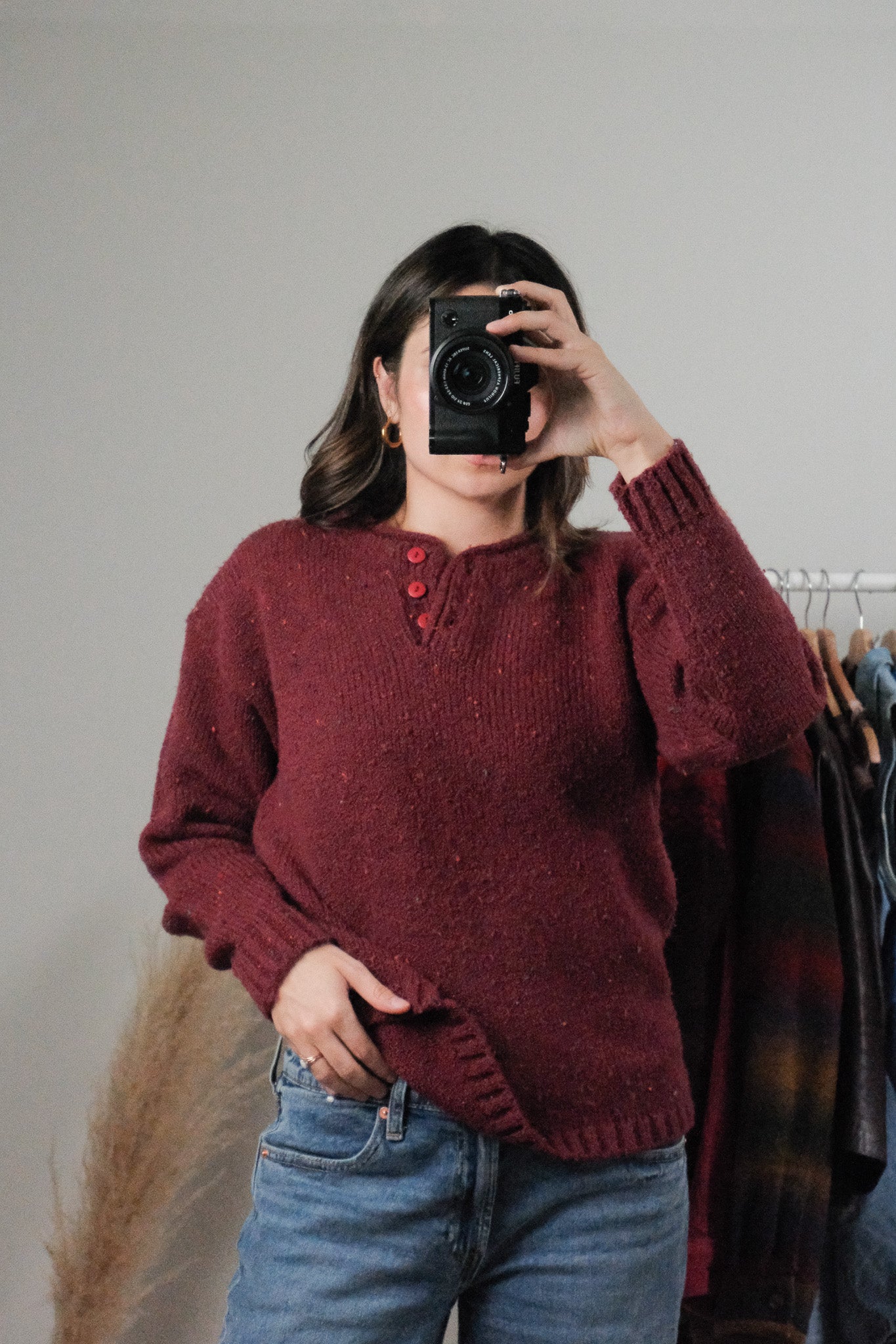 Vintage x Heathered Sweater (M)