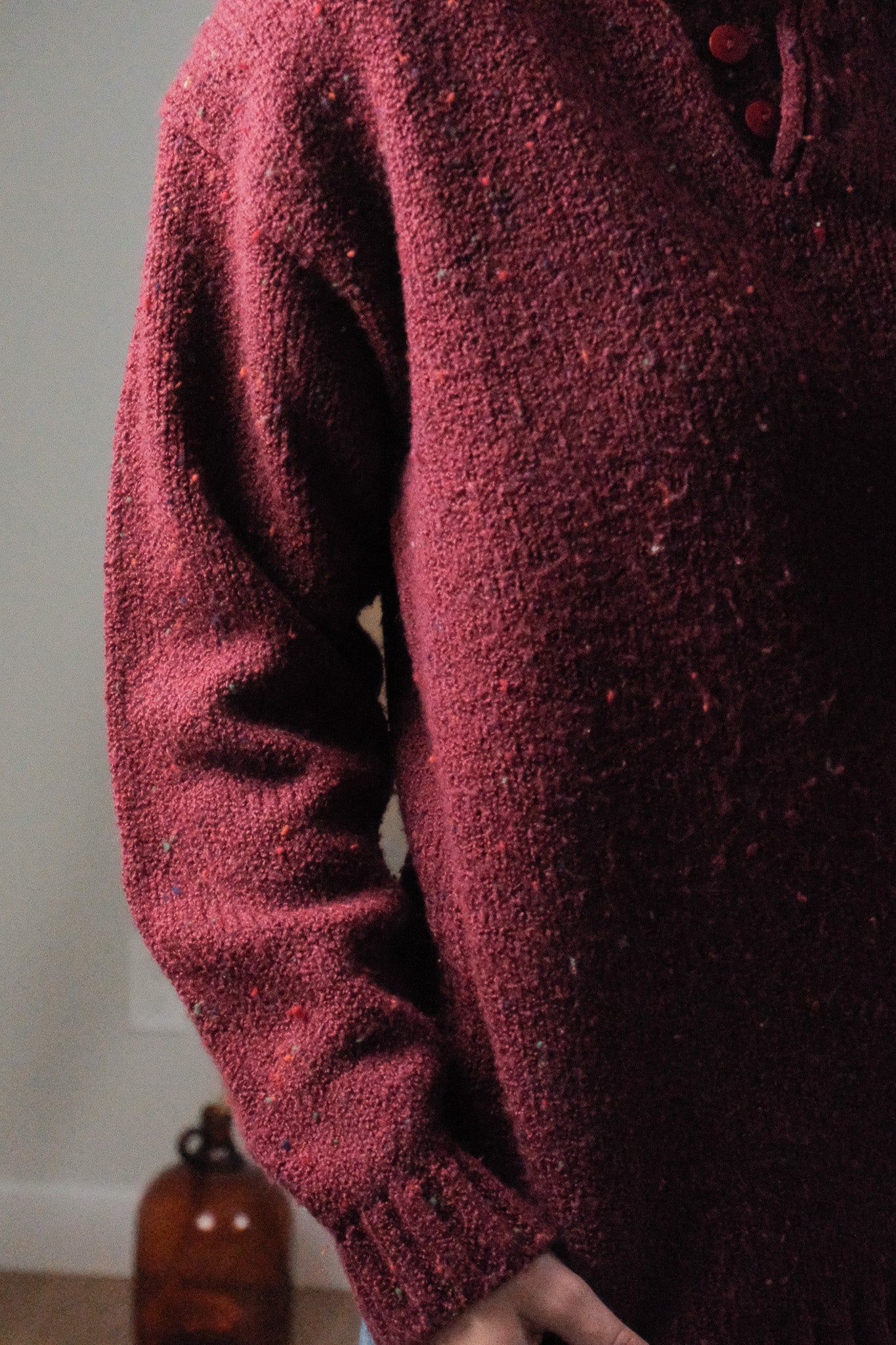 Vintage x Heathered Sweater (M)